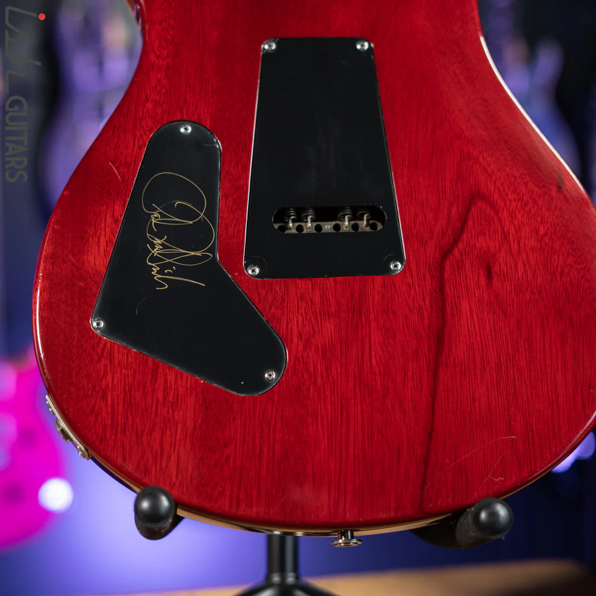 1990 PRS Custom 24 Amber Brazilian Rosewood Sweet Switch - Image 12