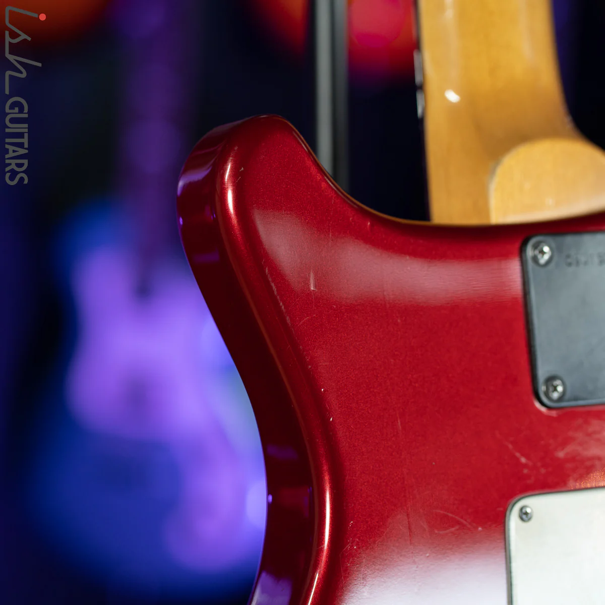 1990 PRS EG3 Candy Apple Red Lindy Fralin "Domino" Pickups - Image 17