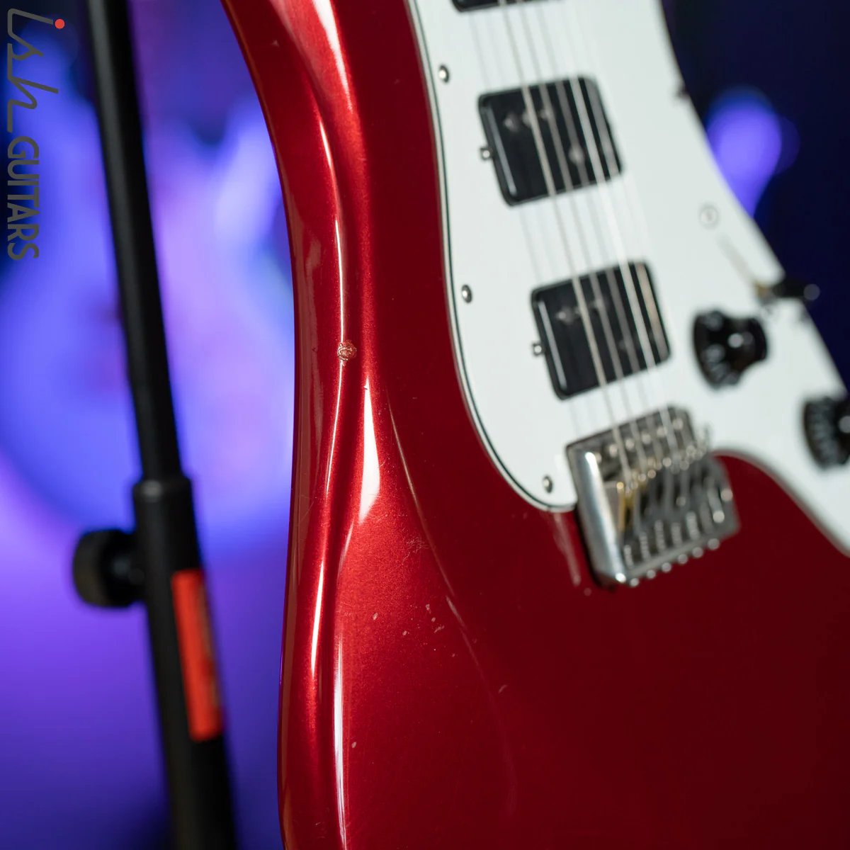 1990 PRS EG3 Candy Apple Red Lindy Fralin "Domino" Pickups - Image 8