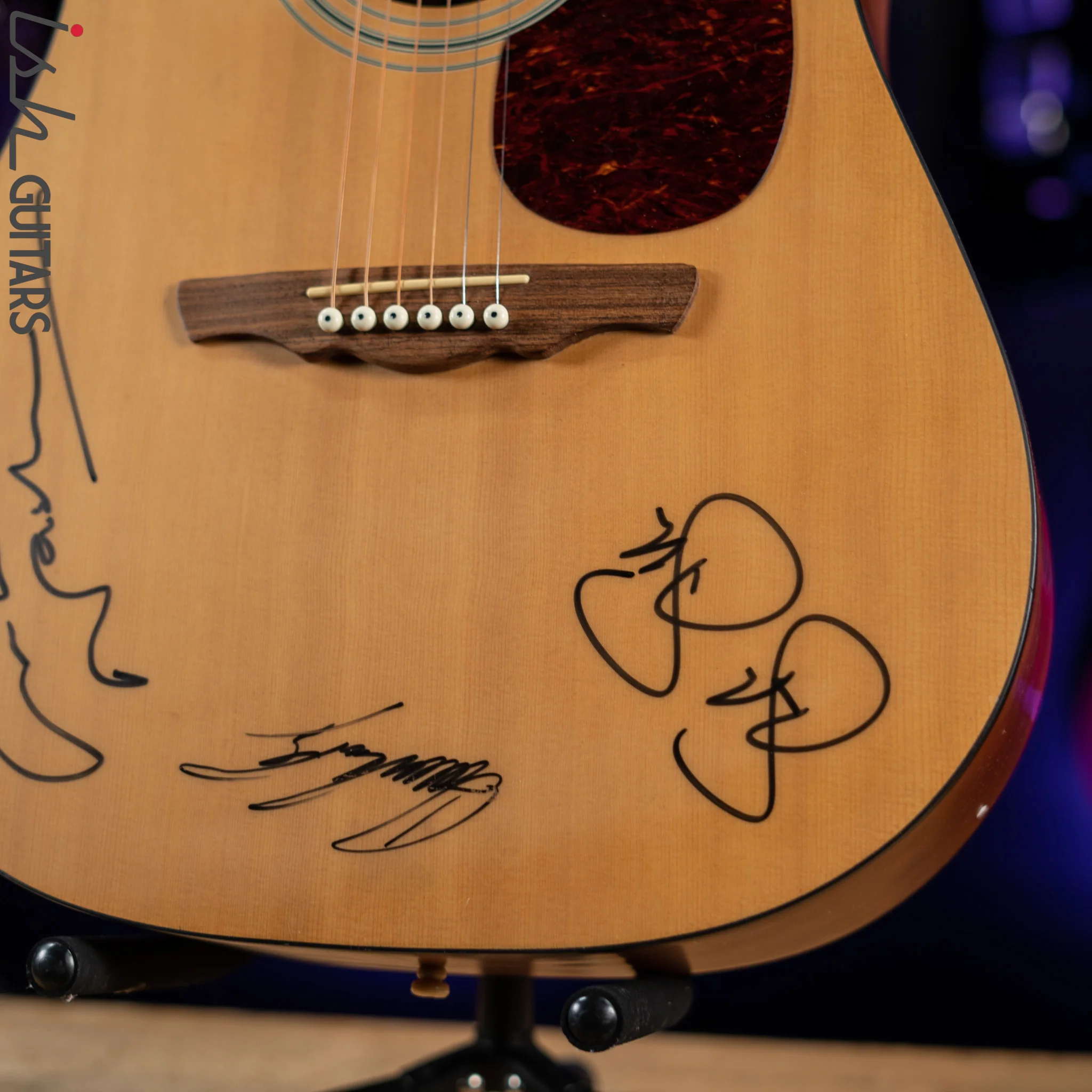 1990s Alvarez 5210 Acoustic Signed By Crosby, Stills, & Nash - Image 4