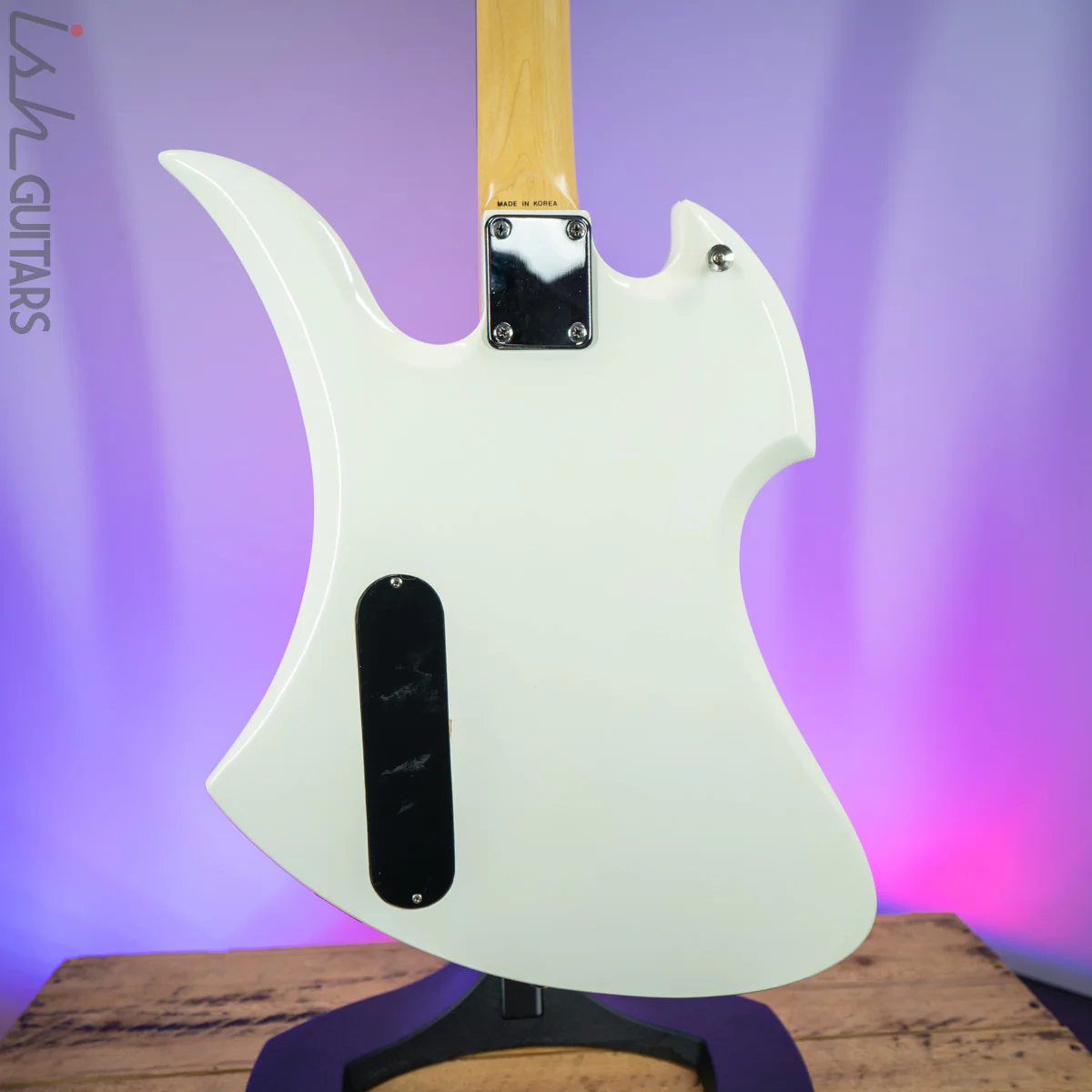 1990's B.C. Rich Mockingbird White Kahler Tremolo - Image 14