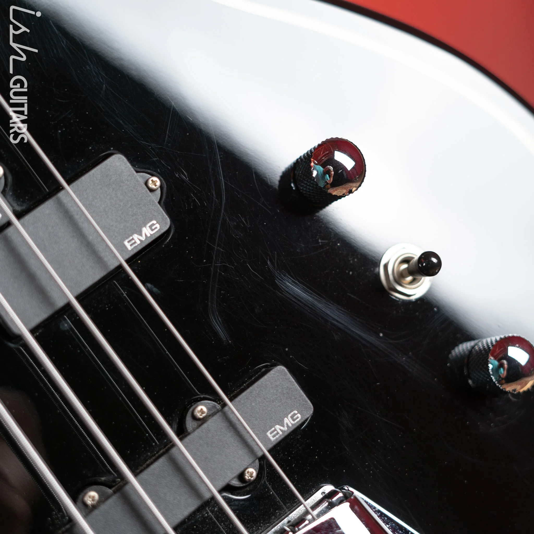 1990s Gene Simmons Punisher Bass - Image 8