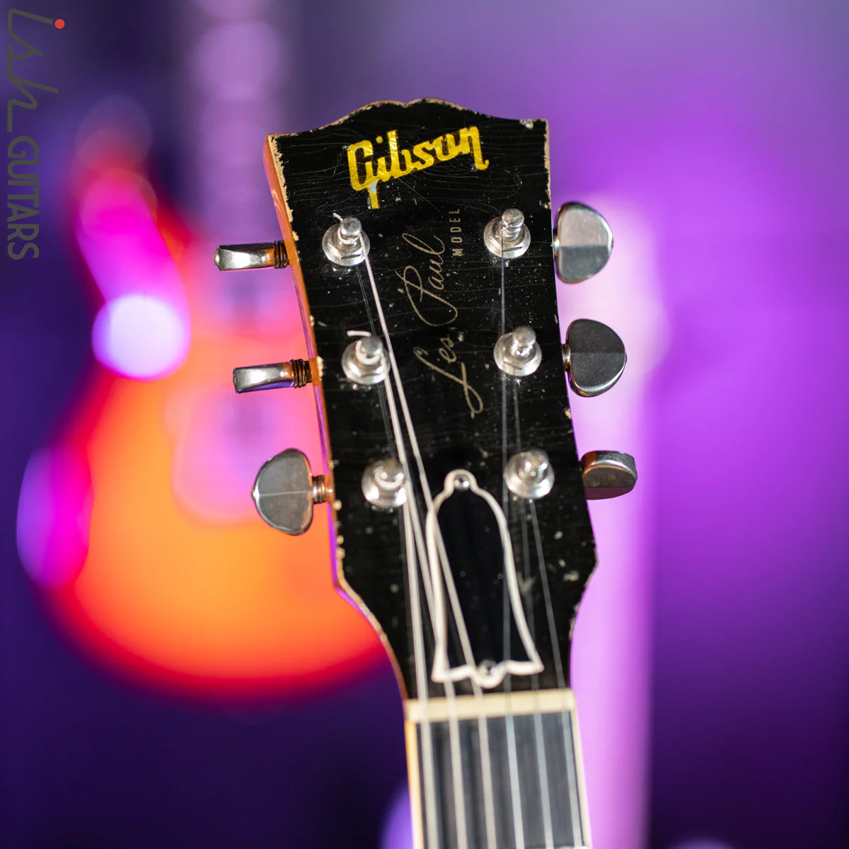 1990's Max Burst Gibson Les Paul Copy Dark Lemon Burst - Image 11