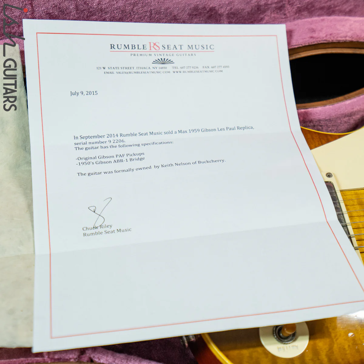 1990s Max Burst "Gibson" Les Paul Lemon Burst Double White PAF - Image 20