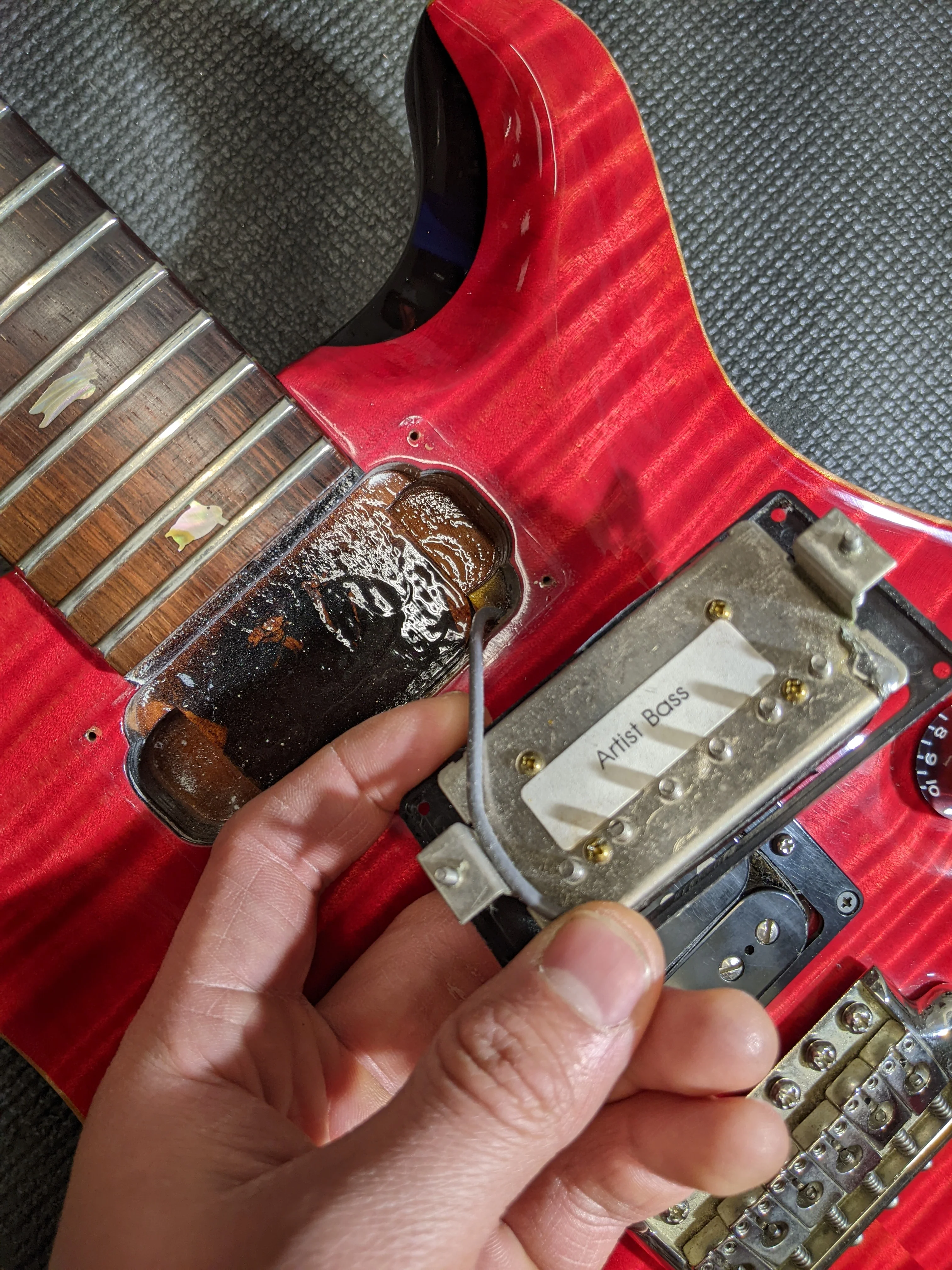 1992 PRS Artist I #249 Cherry Red - Image 11