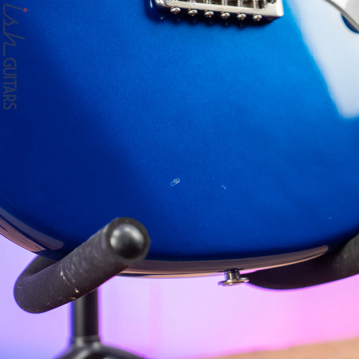 1992 PRS EG 3 (Series II) Lindy Fralin "Domino" Pickups Metallic Blue - Image 9