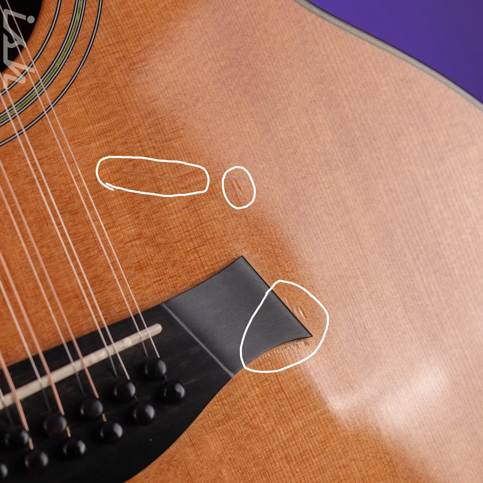 1992 Taylor LKSM Leo Kottke Signature 12-String Natural - Image 7