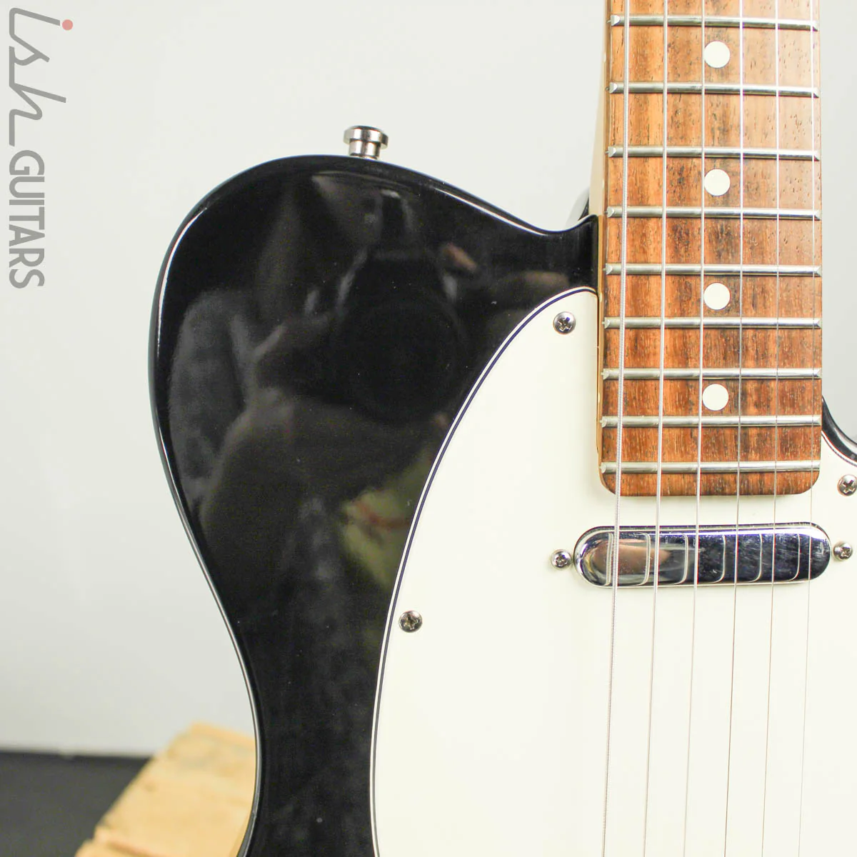 1993 Fender American Standard Telecaster Rosewood Black - Image 5