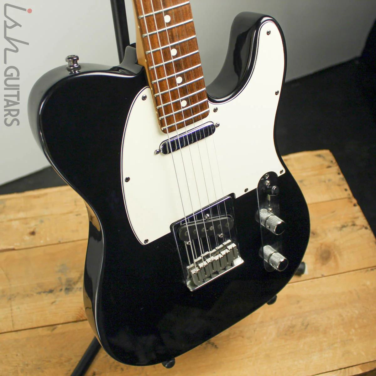 1993 Fender American Standard Telecaster Rosewood Black - Image 8