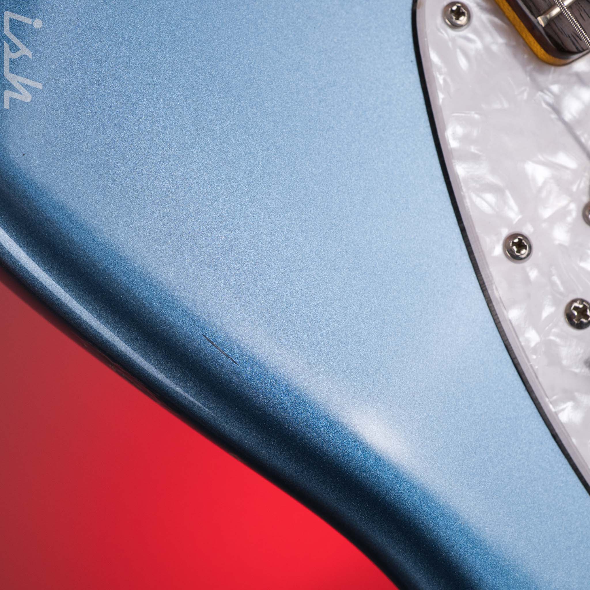 1994 Fender MG-69 MIJ Mustang Blue - Image 9