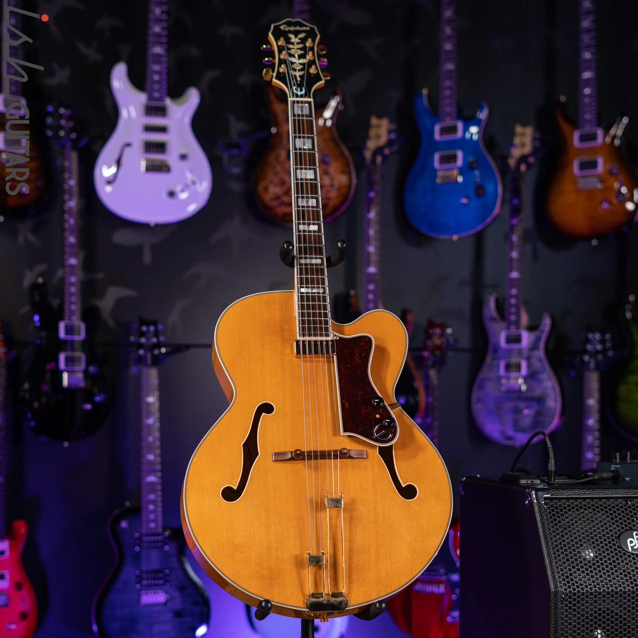 1995 Epiphone Emperor Regent Archtop Natural - Image 2