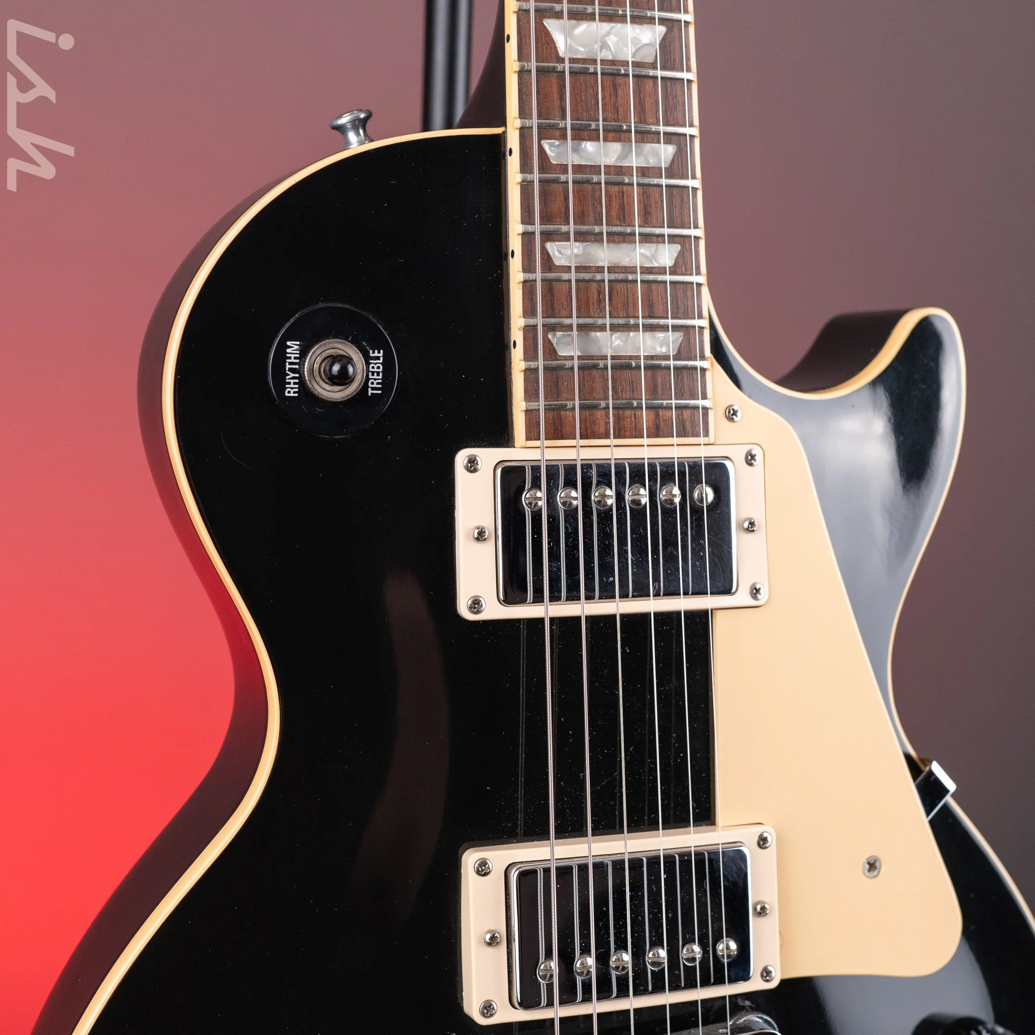 1995 Gibson Les Paul Standard Black - Image 3