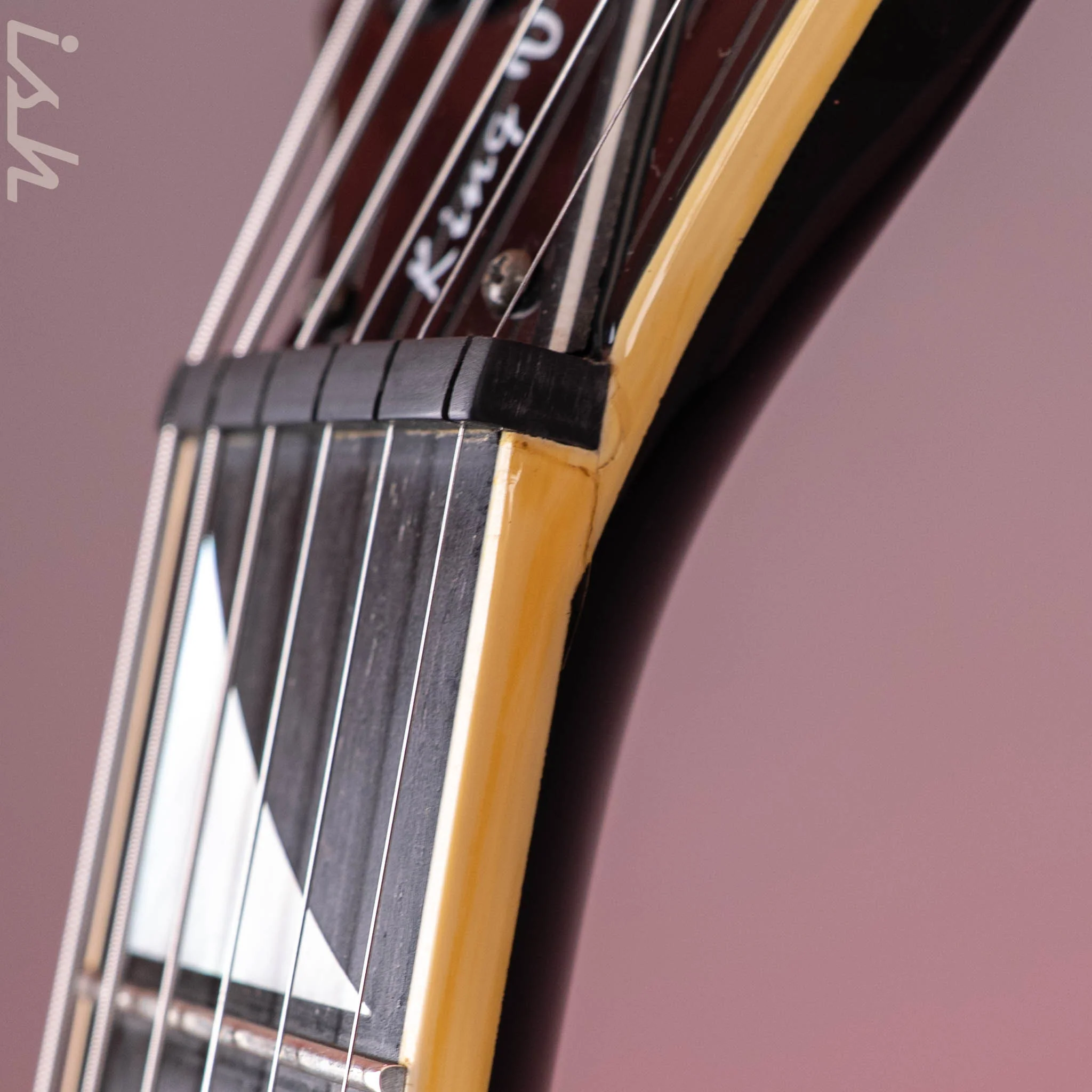 1995 Jackson Dave Mustaine King V Pro Black - Image 21