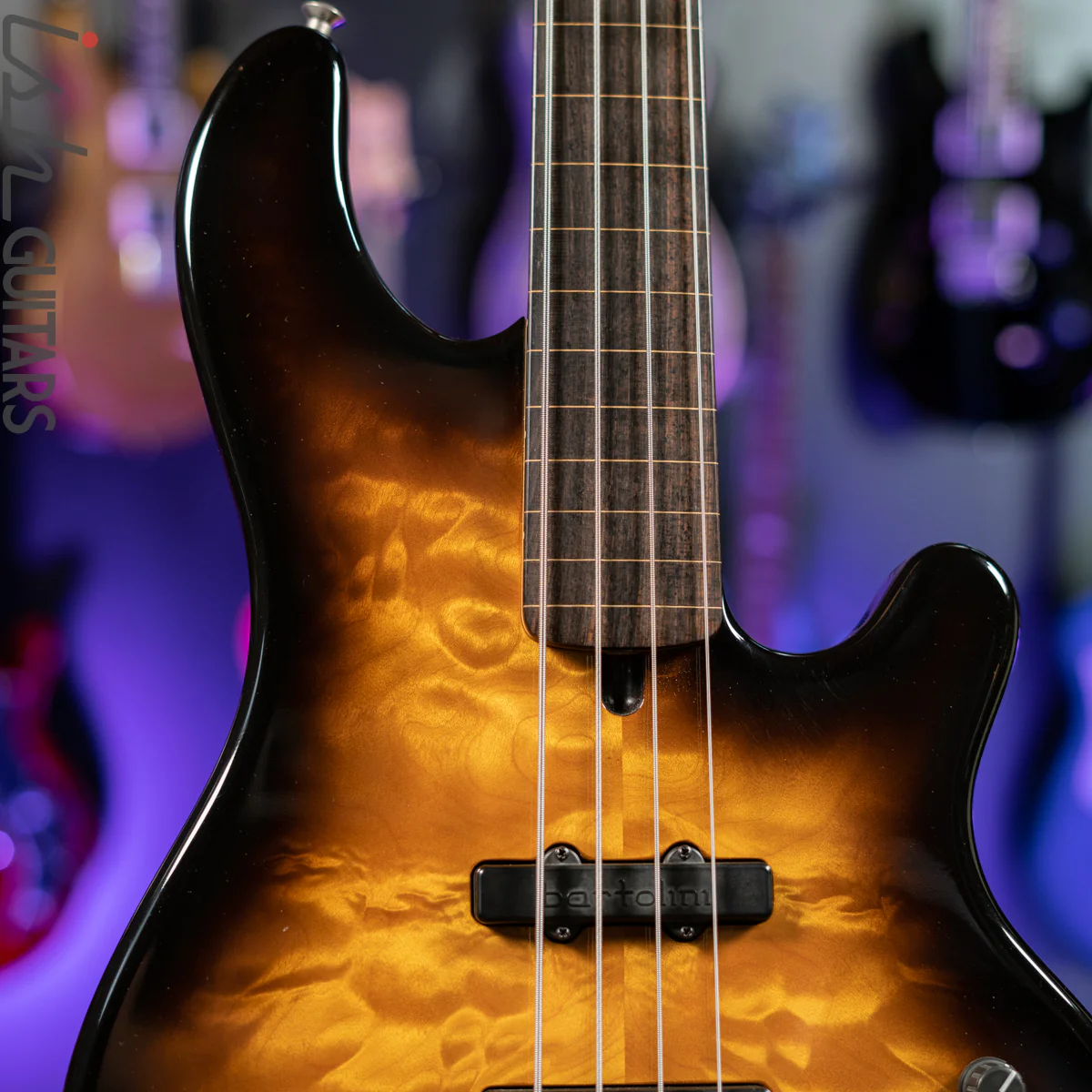 1995 Lakland 4-94 FL Tobacco Sunburst - Image 3