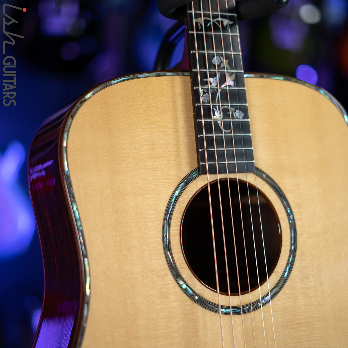 1995 Taylor 910 Acoustic Guitar Natural - Image 5