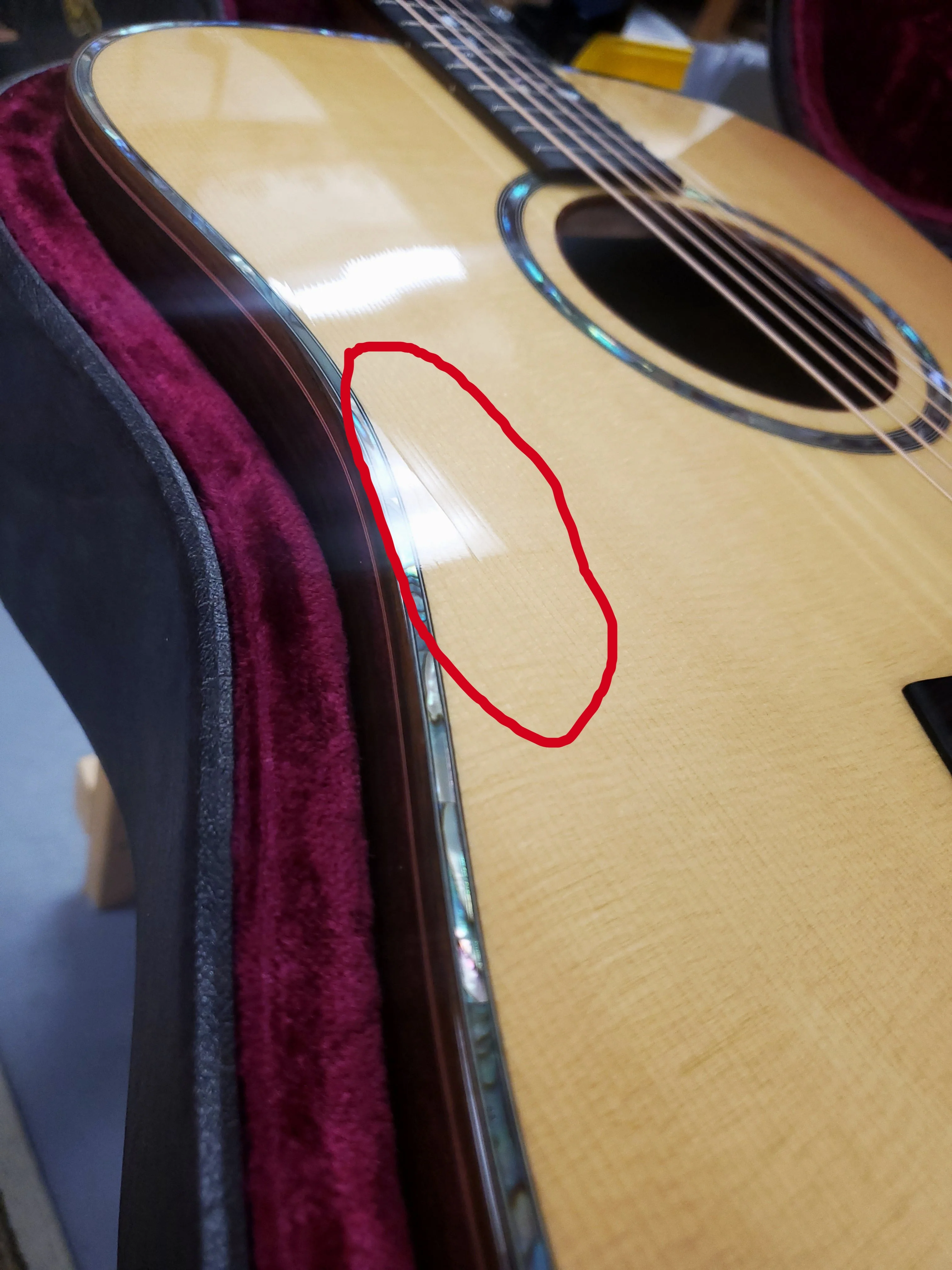 1995 Taylor 910 Acoustic Guitar Natural - Image 6