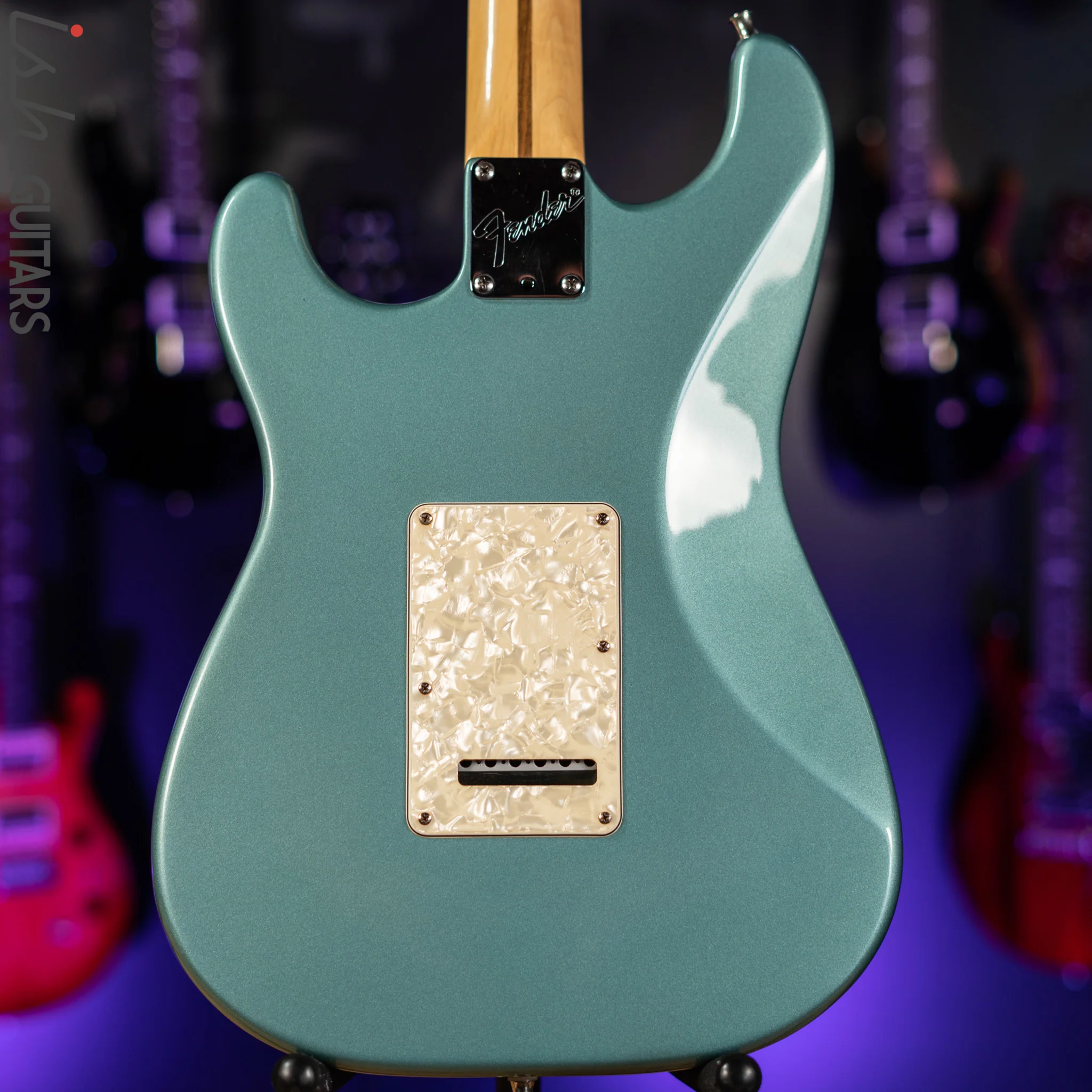 1996 Fender Lone Star Stratocaster Strat Teal Green Metallic - Image 11