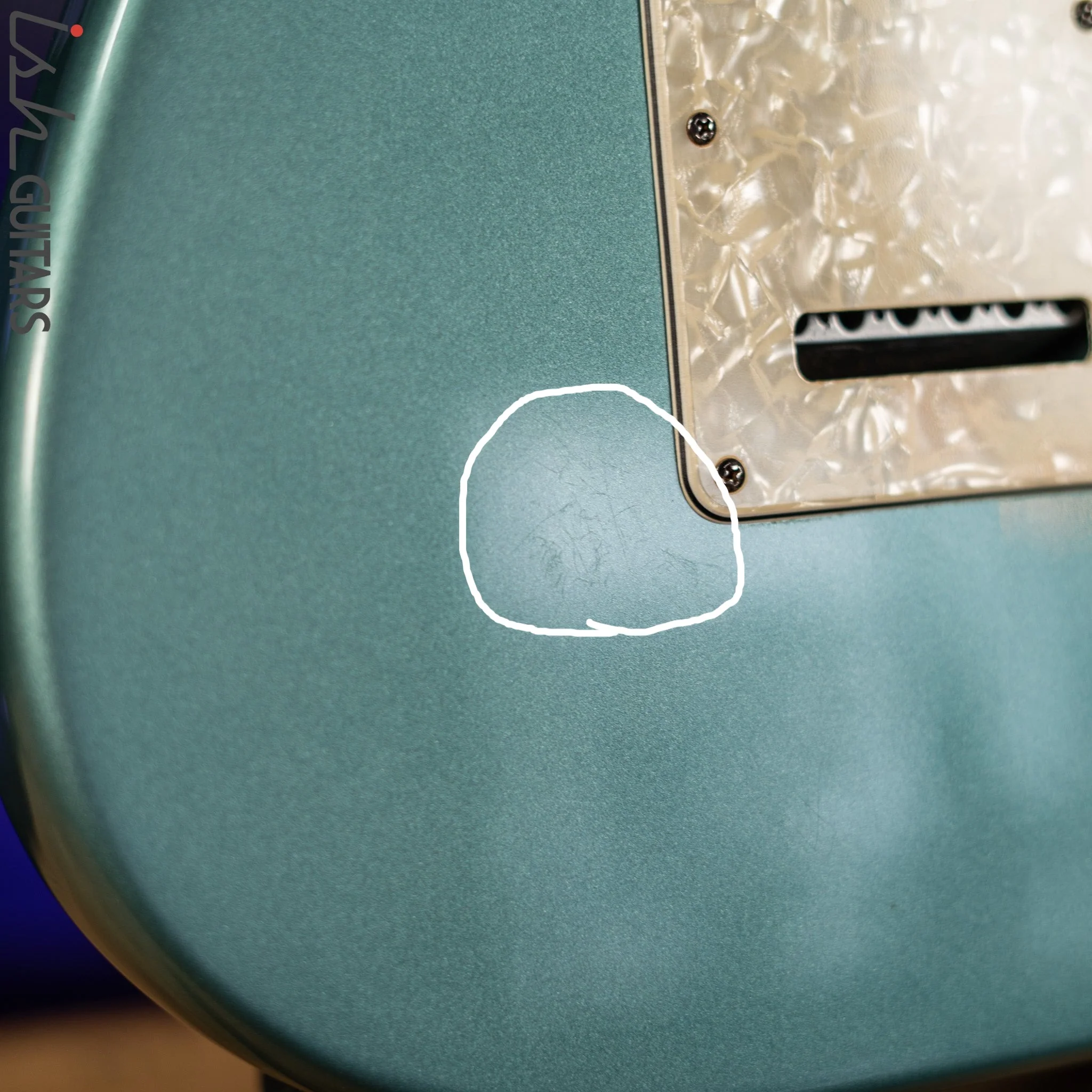 1996 Fender Lone Star Stratocaster Strat Teal Green Metallic - Image 14