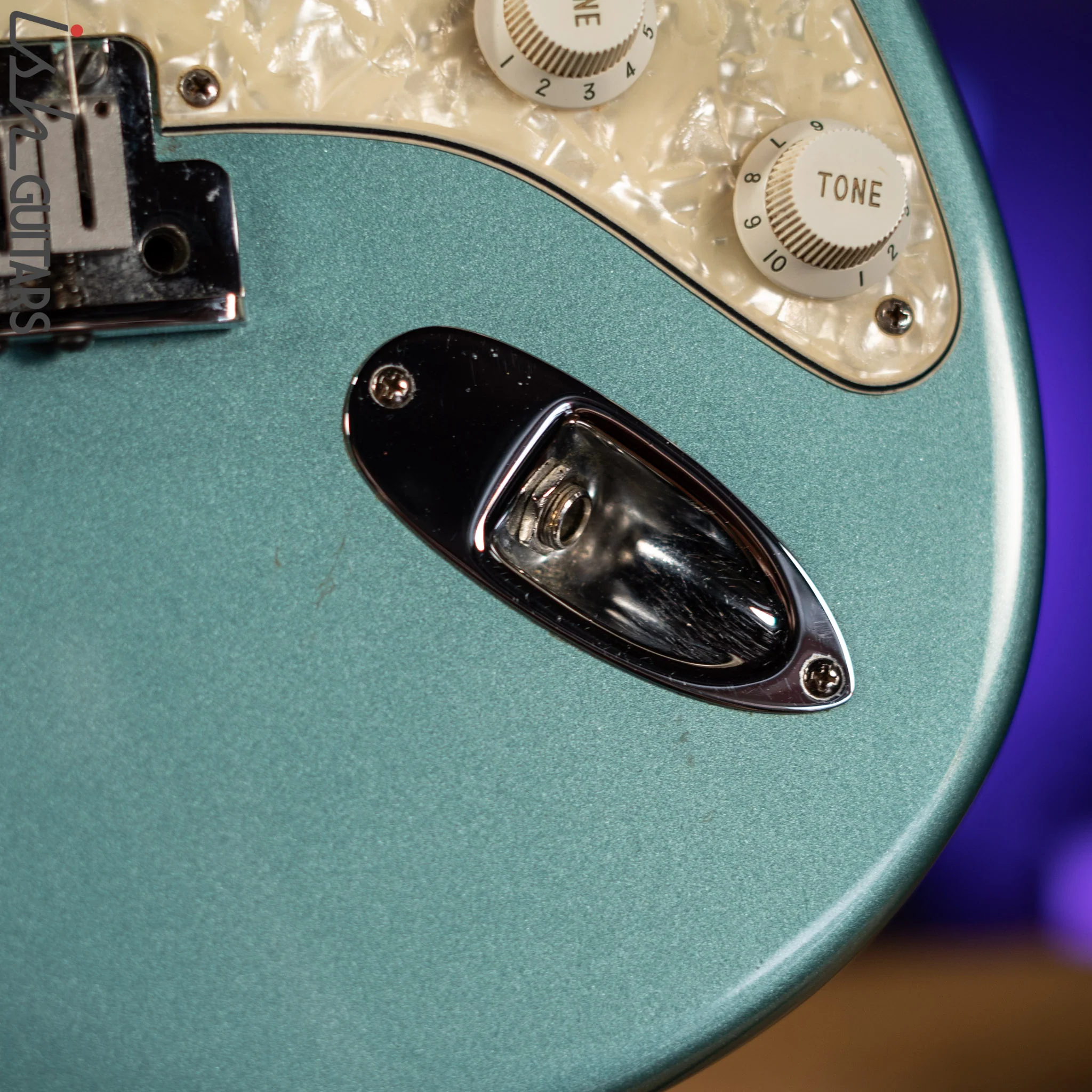 1996 Fender Lone Star Stratocaster Strat Teal Green Metallic - Image 8