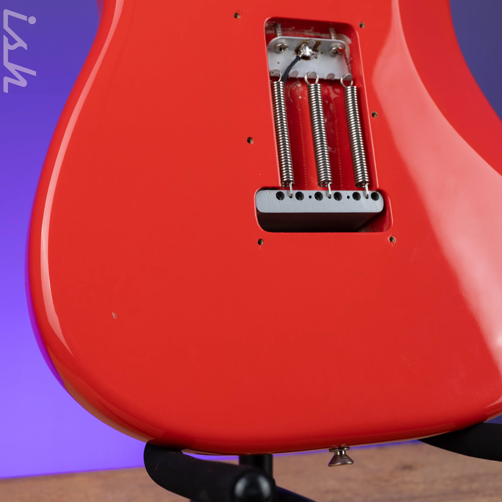 1996 Fender Stratocaster Vintage '62 American Strat Body Fiesta Red - Image 11