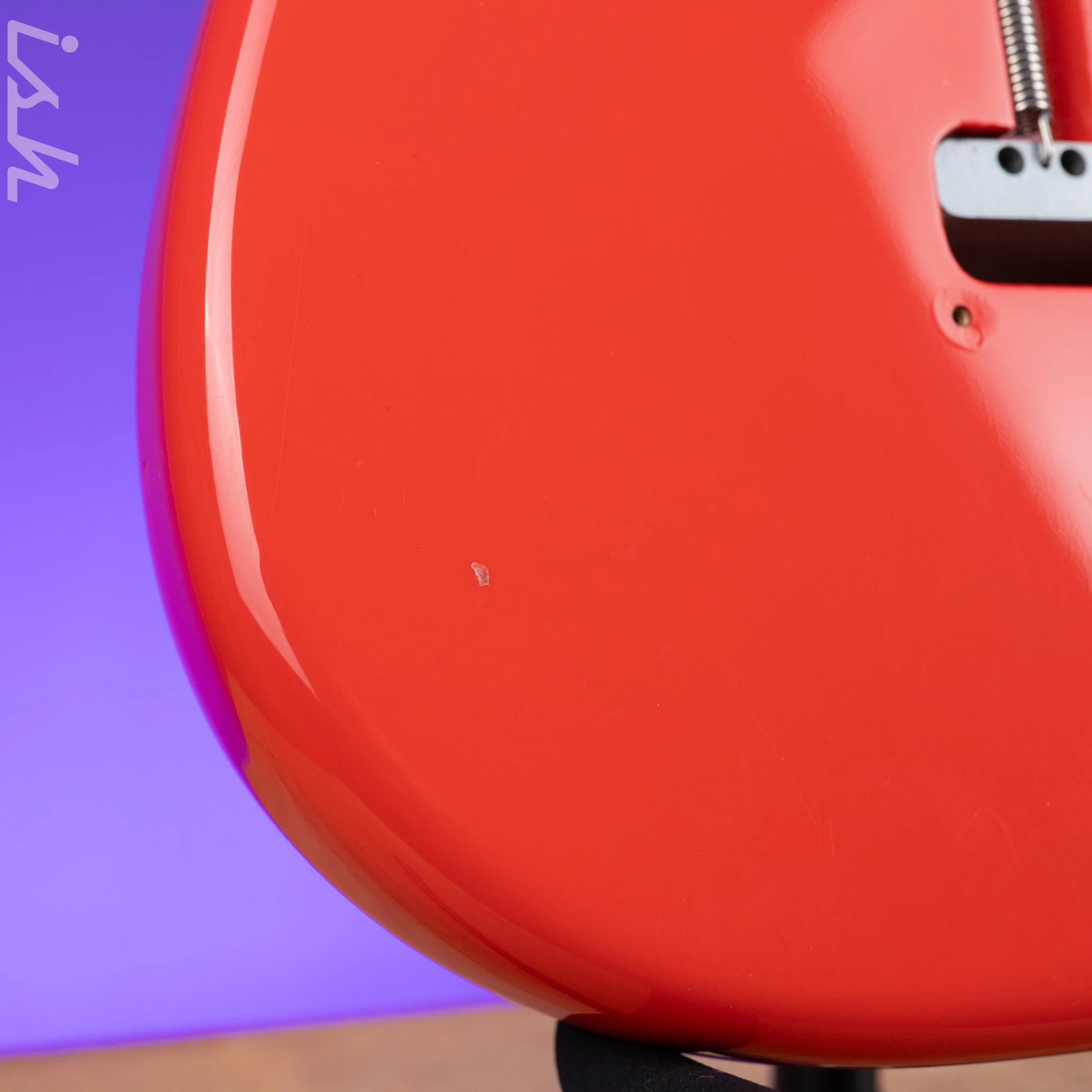 1996 Fender Stratocaster Vintage '62 American Strat Body Fiesta Red - Image 12
