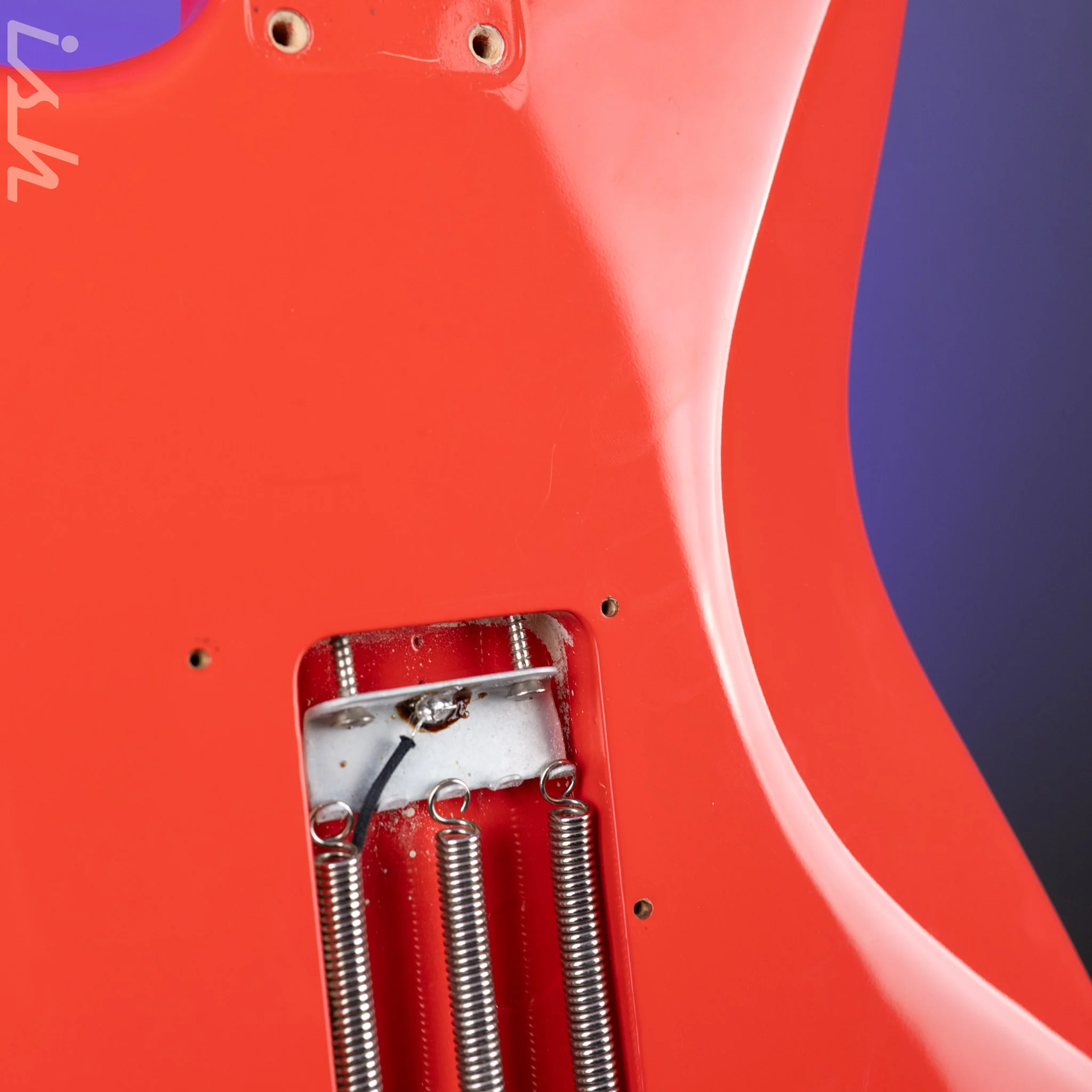 1996 Fender Stratocaster Vintage '62 American Strat Body Fiesta Red - Image 14