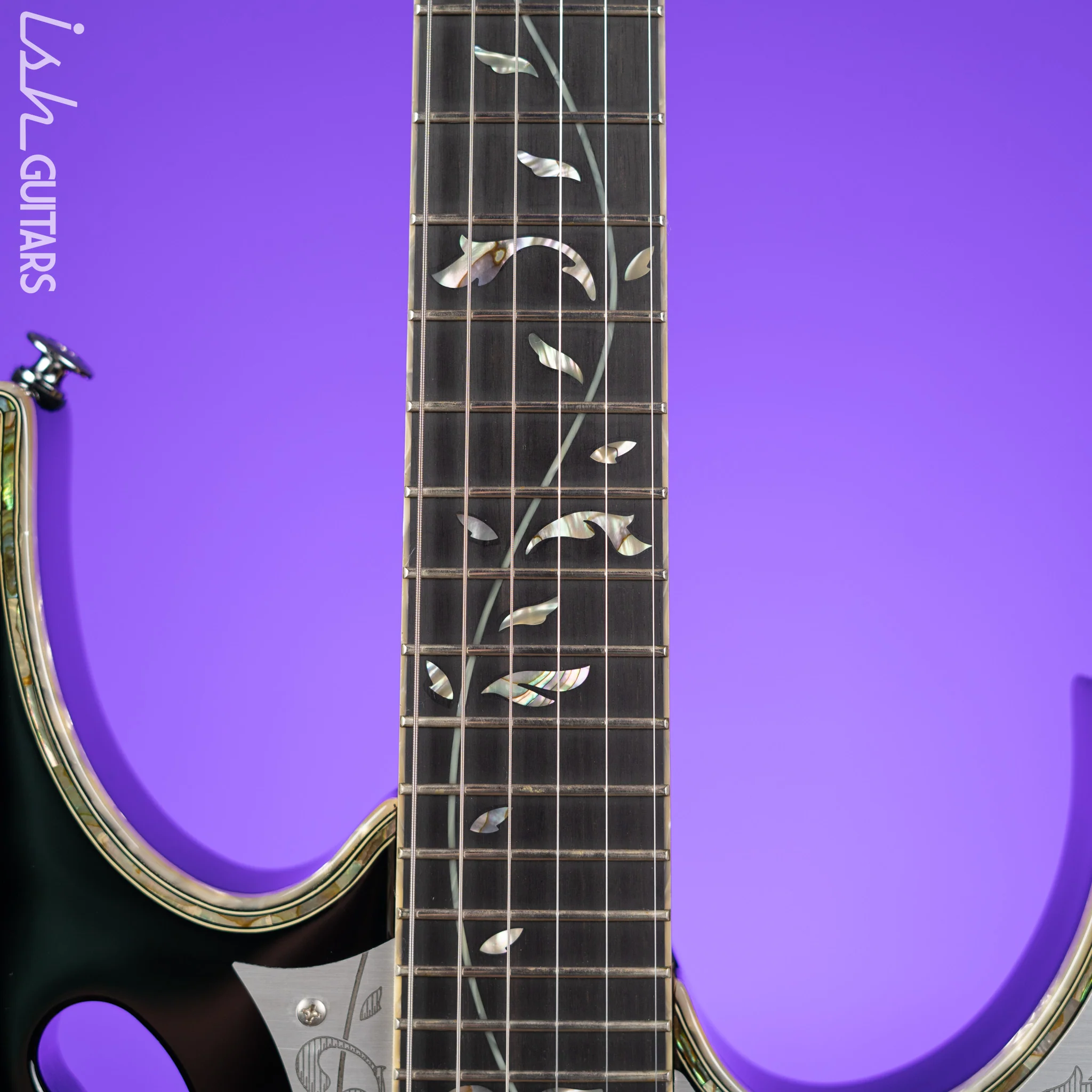 1996 Ibanez JEM10th Steve Vai Signature 10th Anniversary Black - Image 10
