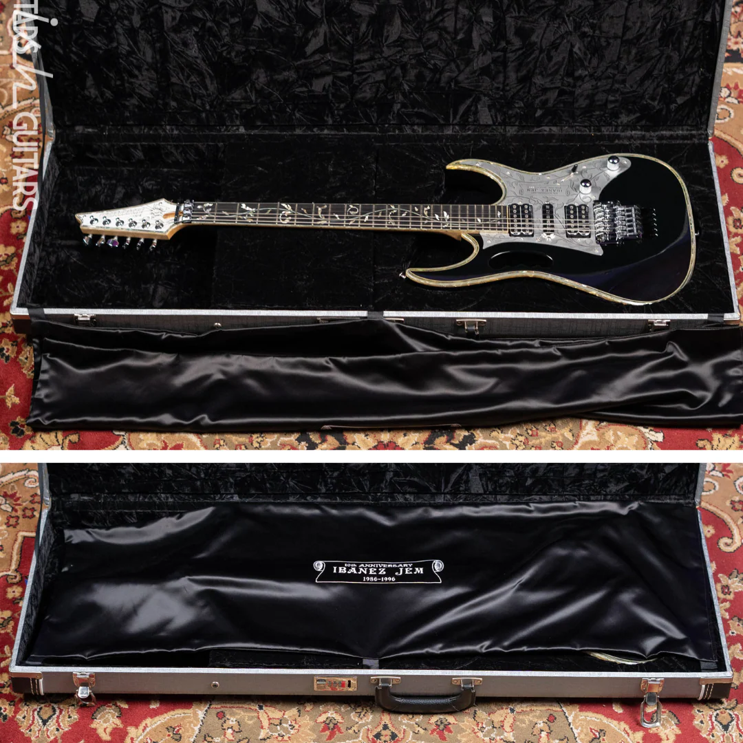 1996 Ibanez JEM10th Steve Vai Signature 10th Anniversary Black - Image 20