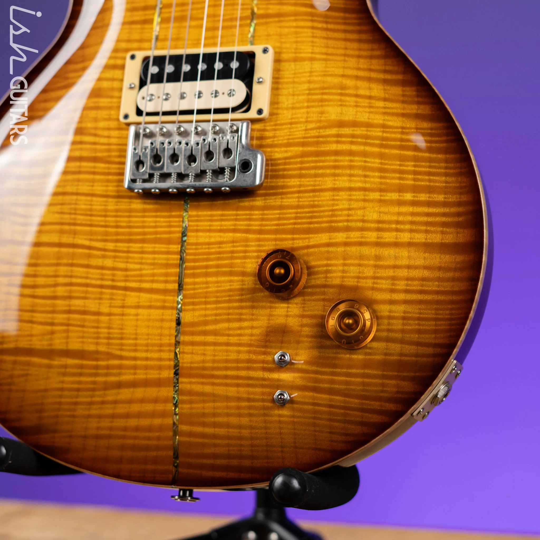 1996 PRS Santana I Tobacco Burst - Image 4