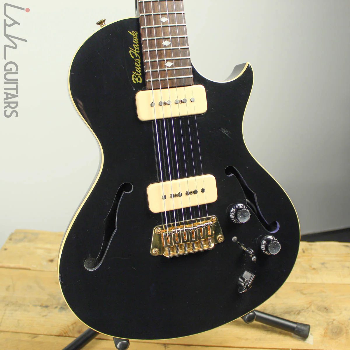 1997 Gibson BluesHawk Semihollow Black