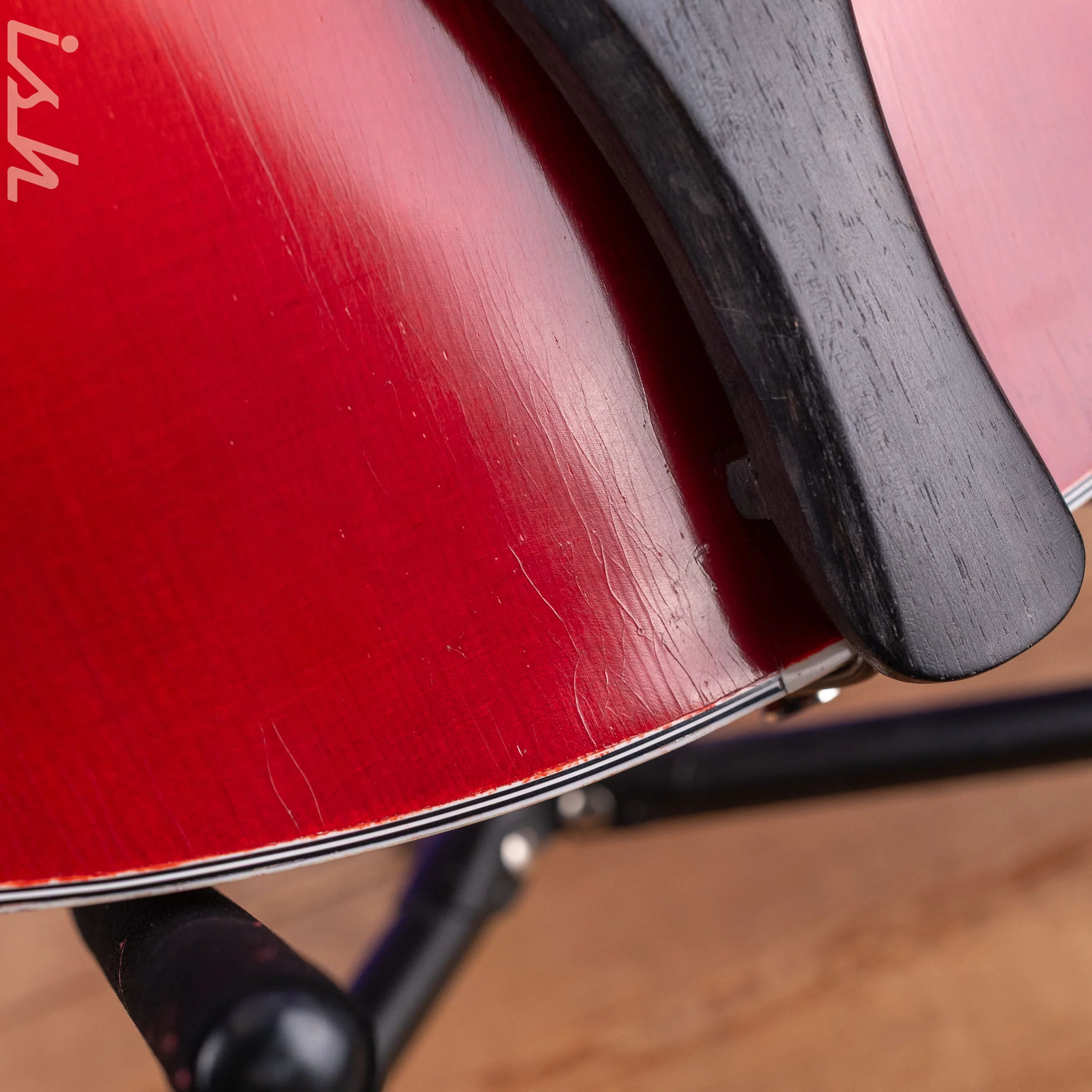 1997 Insalaco Archtop Cherry - Image 7