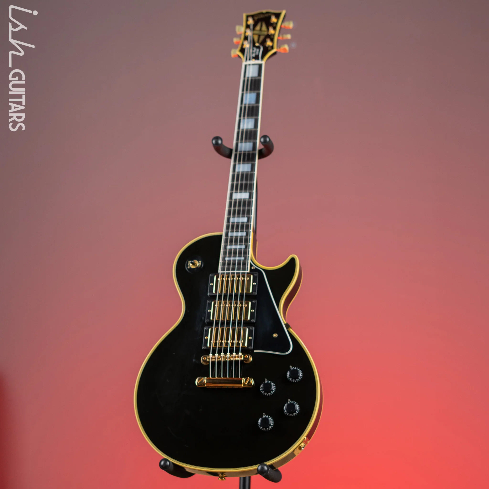 1989 Gibson Les Paul Custom 35th Anniversary Black - Image 2