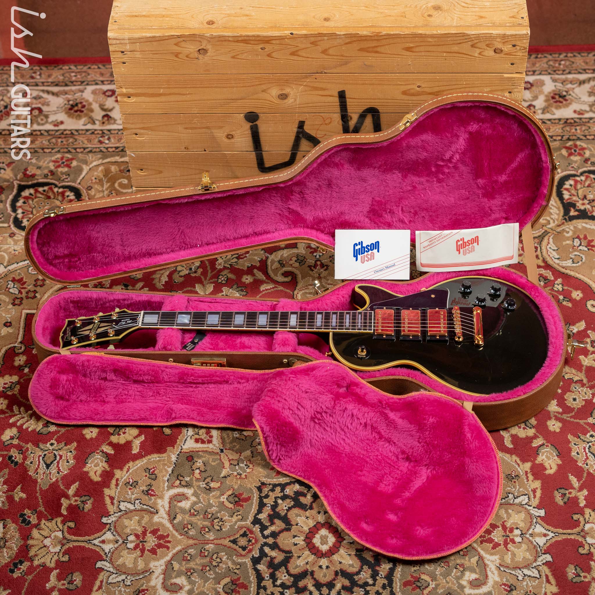 1989 Gibson Les Paul Custom 35th Anniversary Black - Image 22
