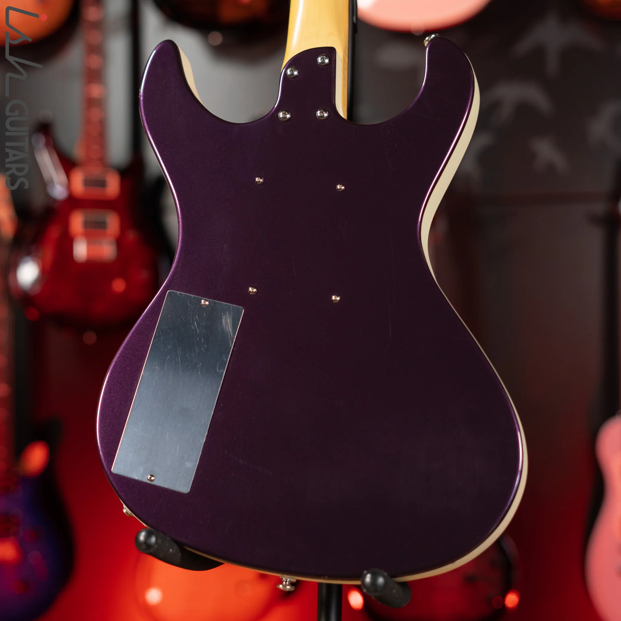 1998-2001 Danelectro Hodad Purple - Image 10