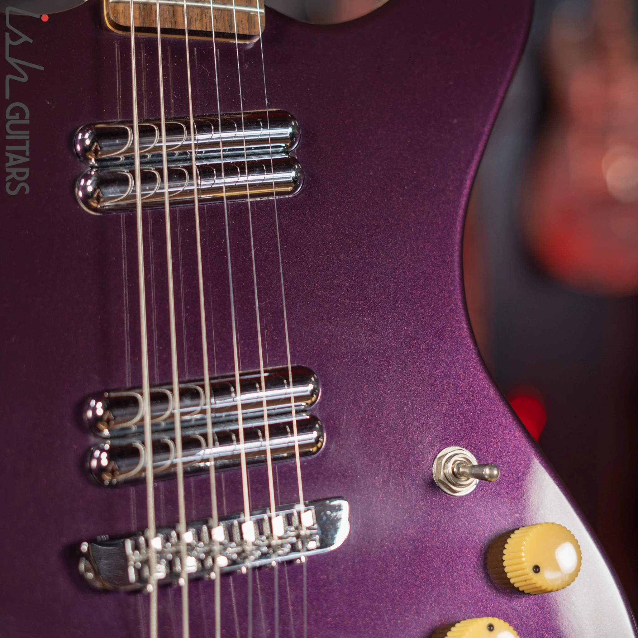 1998-2001 Danelectro Hodad Purple - Image 15