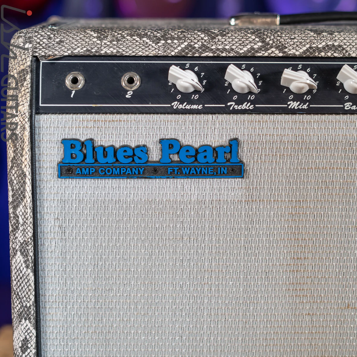 1998 Blues Pearl Texas Tornado 1x12 Combo Snakeskin - Image 2
