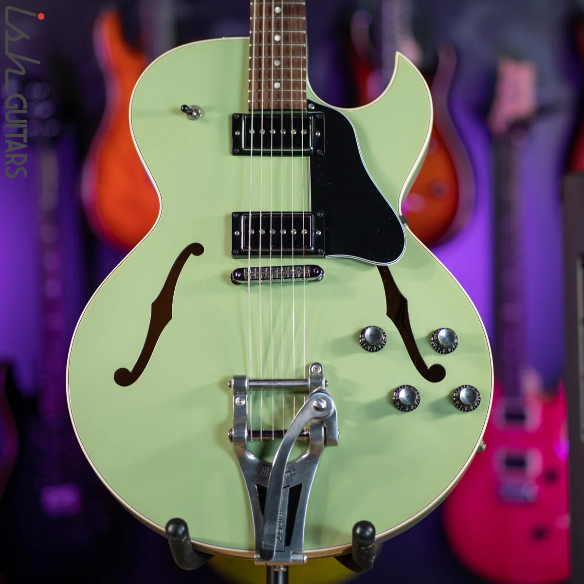 1998 Gibson ES-135 Willow Green Custom Color