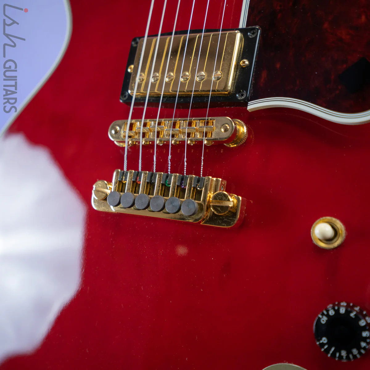 1998 Gibson ES-335 "Lucille" Red One Owner - Image 12