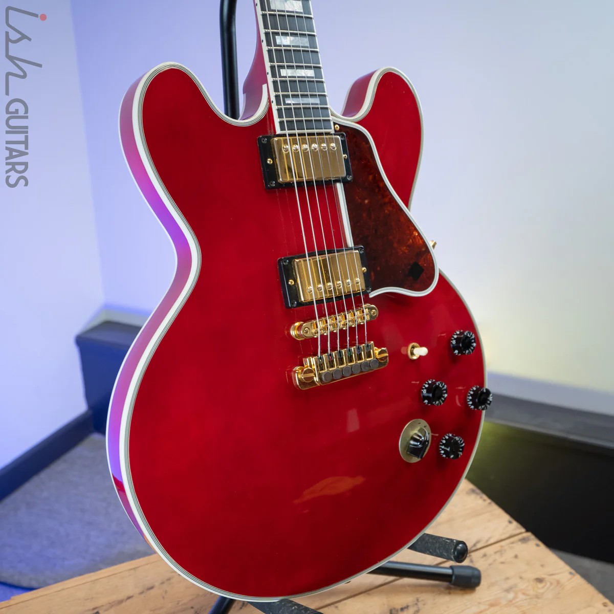 1998 Gibson ES-335 "Lucille" Red One Owner - Image 5