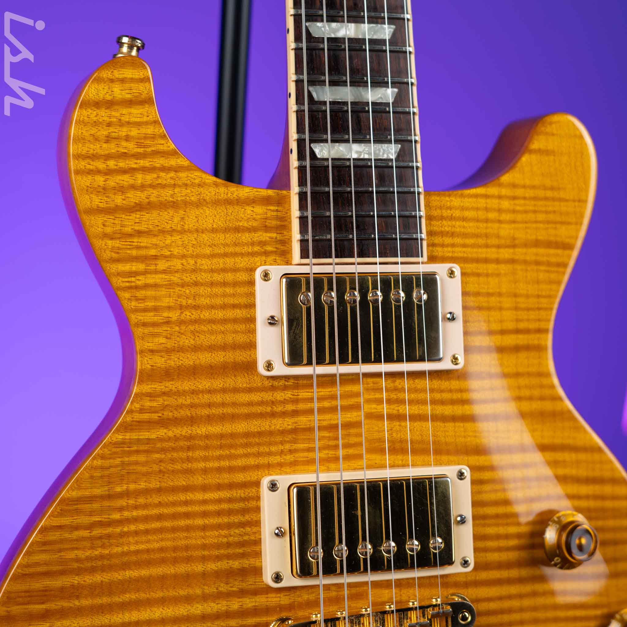 1998 Gibson Les Paul Double Cut Standard Flame Maple Natural - Image 3