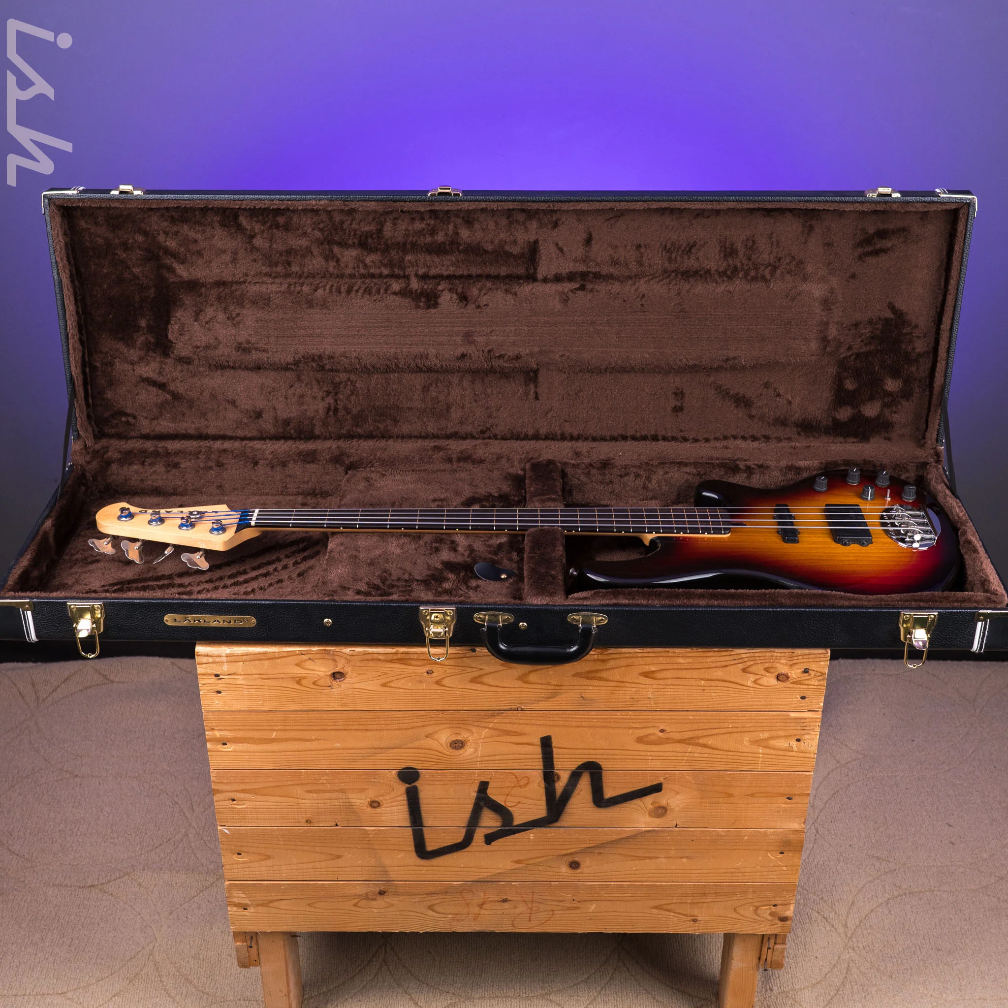 1998 Lakland 44-94 Sunburst Fretless - Image 24