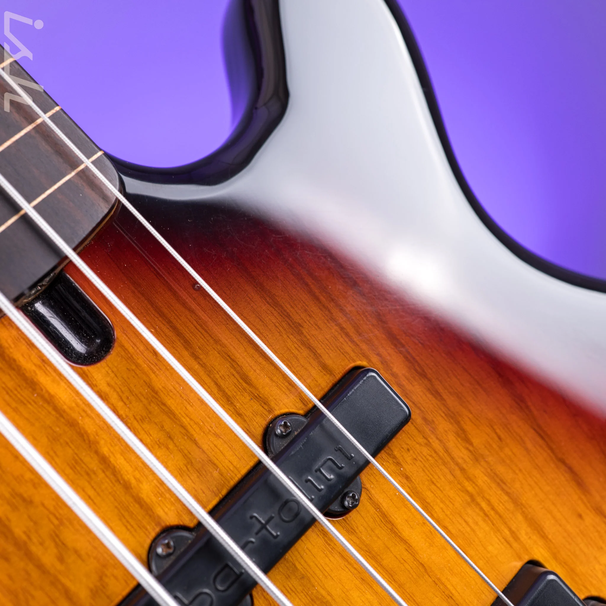 1998 Lakland 44-94 Sunburst Fretless - Image 6