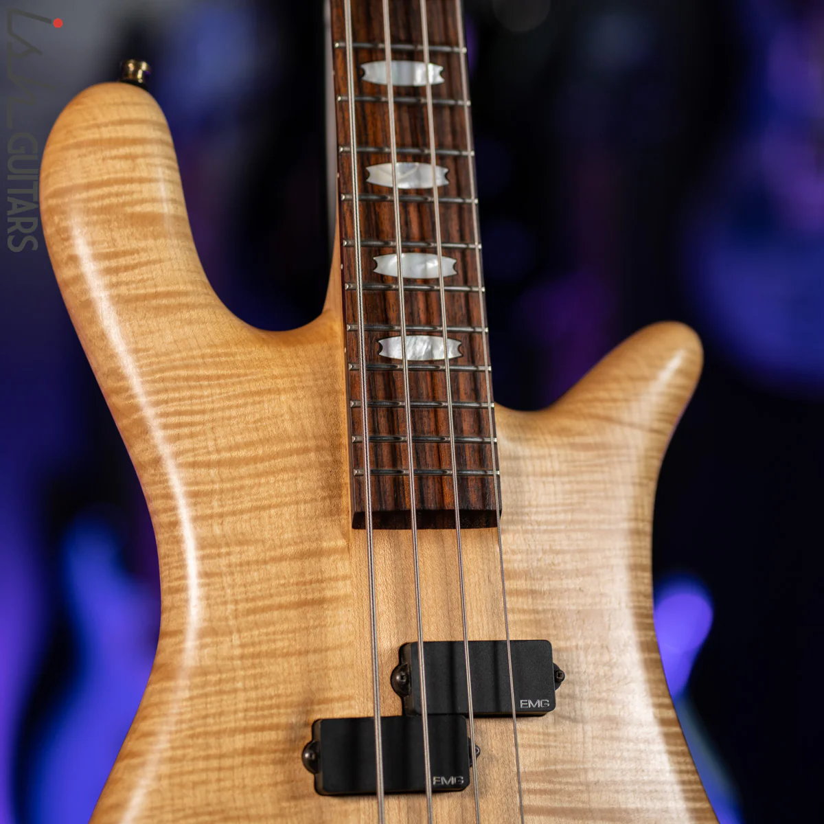 1999-2000 Spector NS-4CR Natural Flame Maple - Image 5