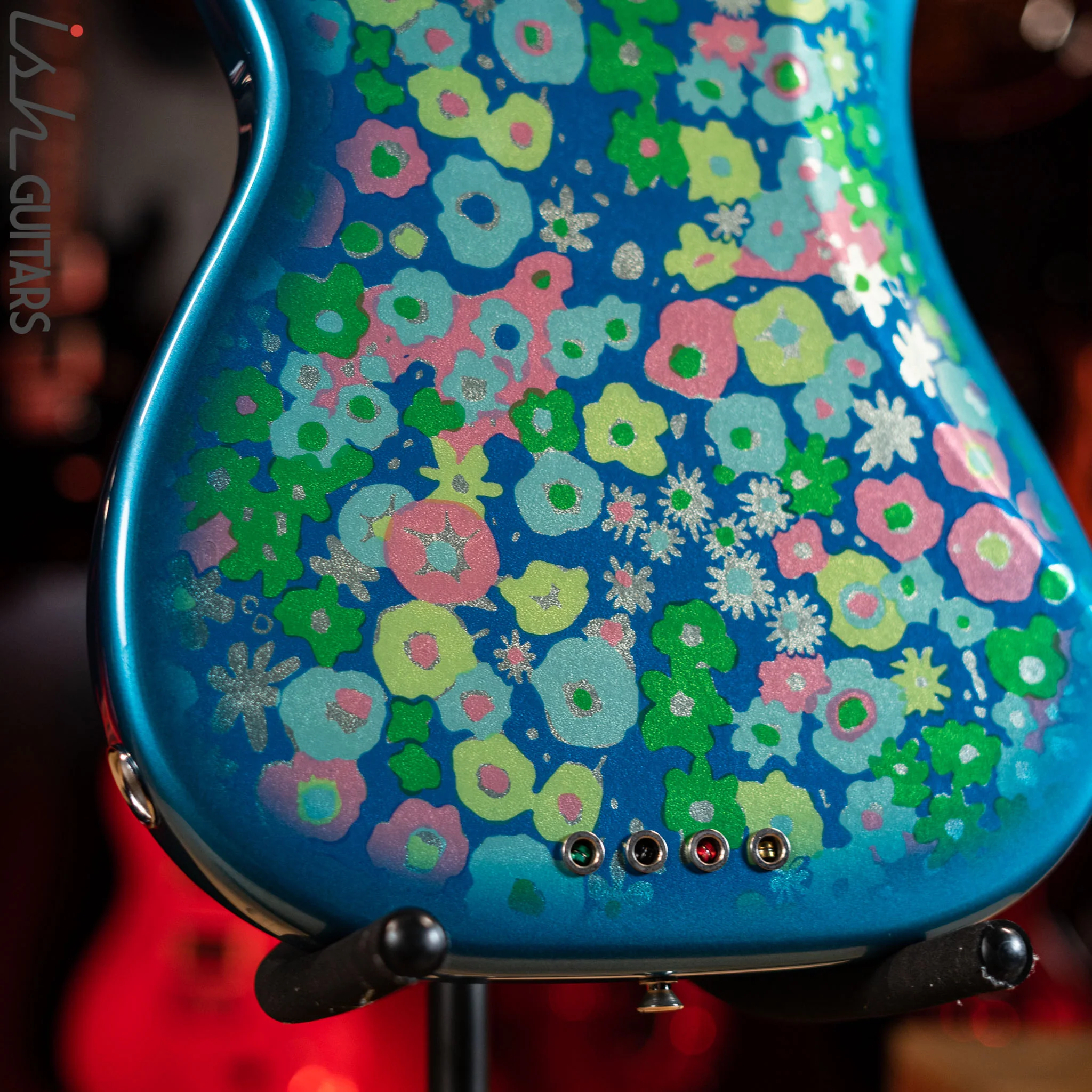 1999-2002 Fender 54’ Reissue Precision Bass MIJ Blue Flower - Image 11