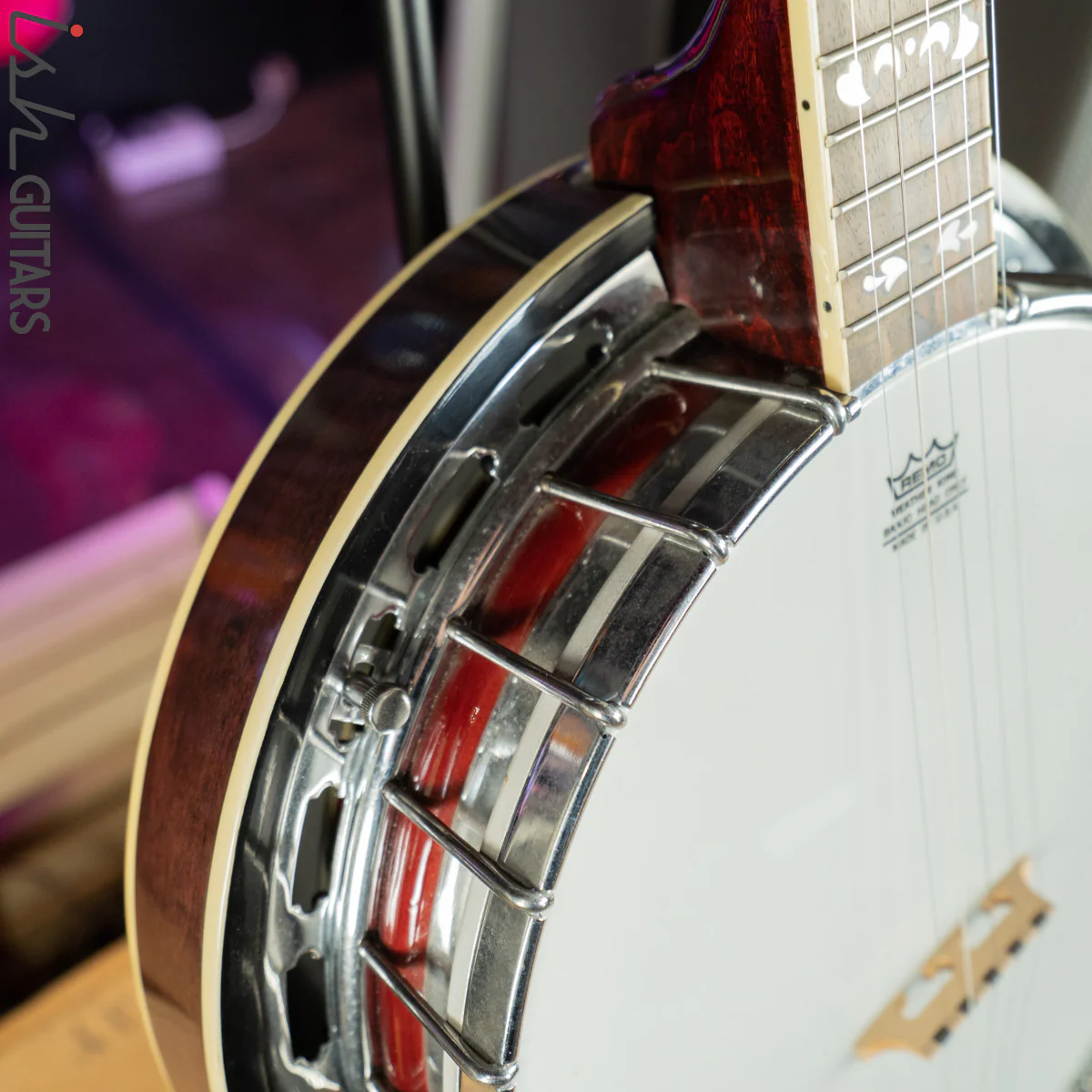 1999 Alvarez 4294 Silver Belle 5-String Banjo - Image 6