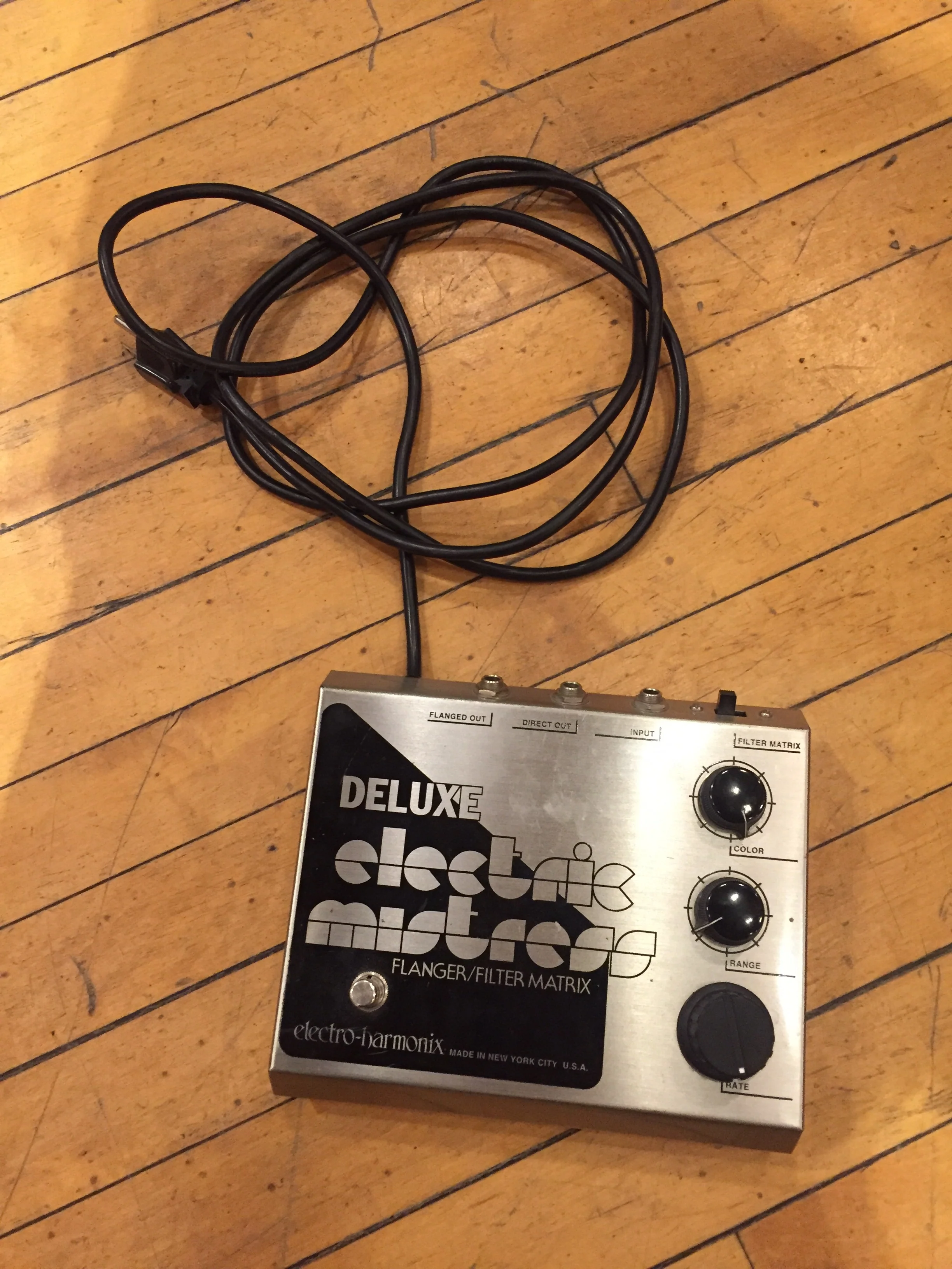 1999 Electro-Harmonix Deluxe Electric Mistress - RARE Misprinted - Image 2