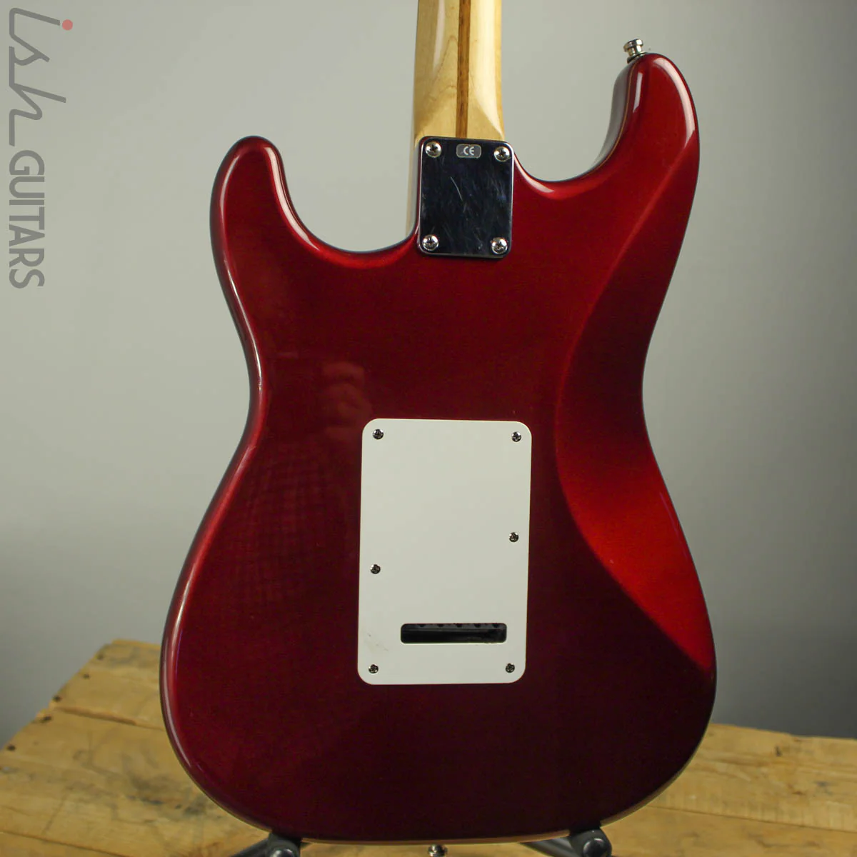 1999 Fender MIM Stratocaster Standard Wine Red - Image 6