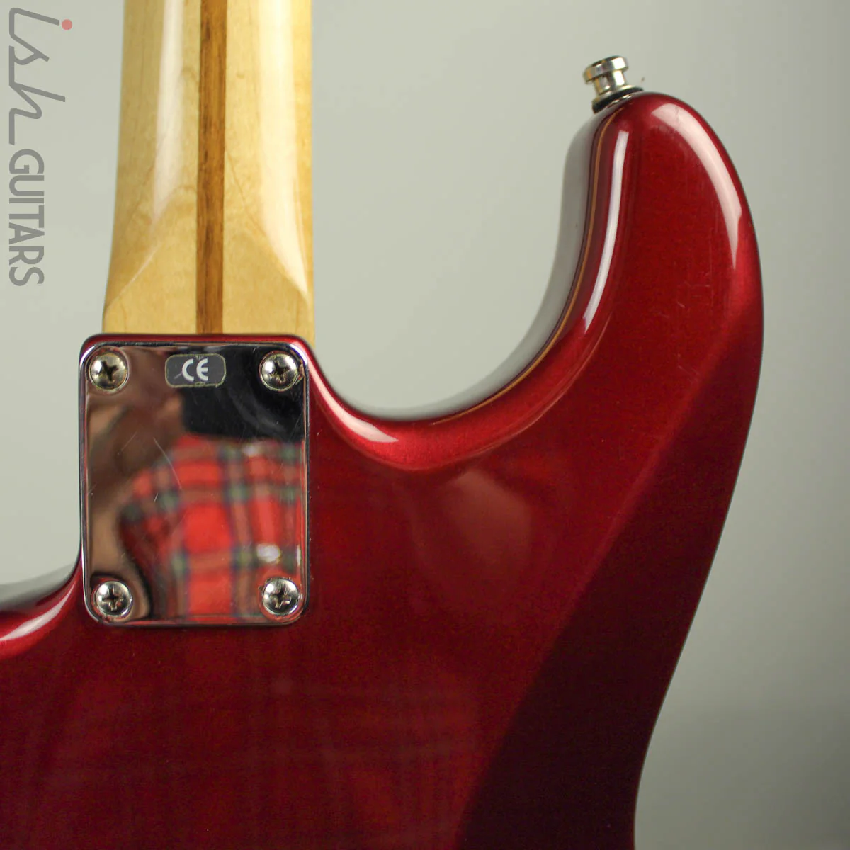 1999 Fender MIM Stratocaster Standard Wine Red - Image 7