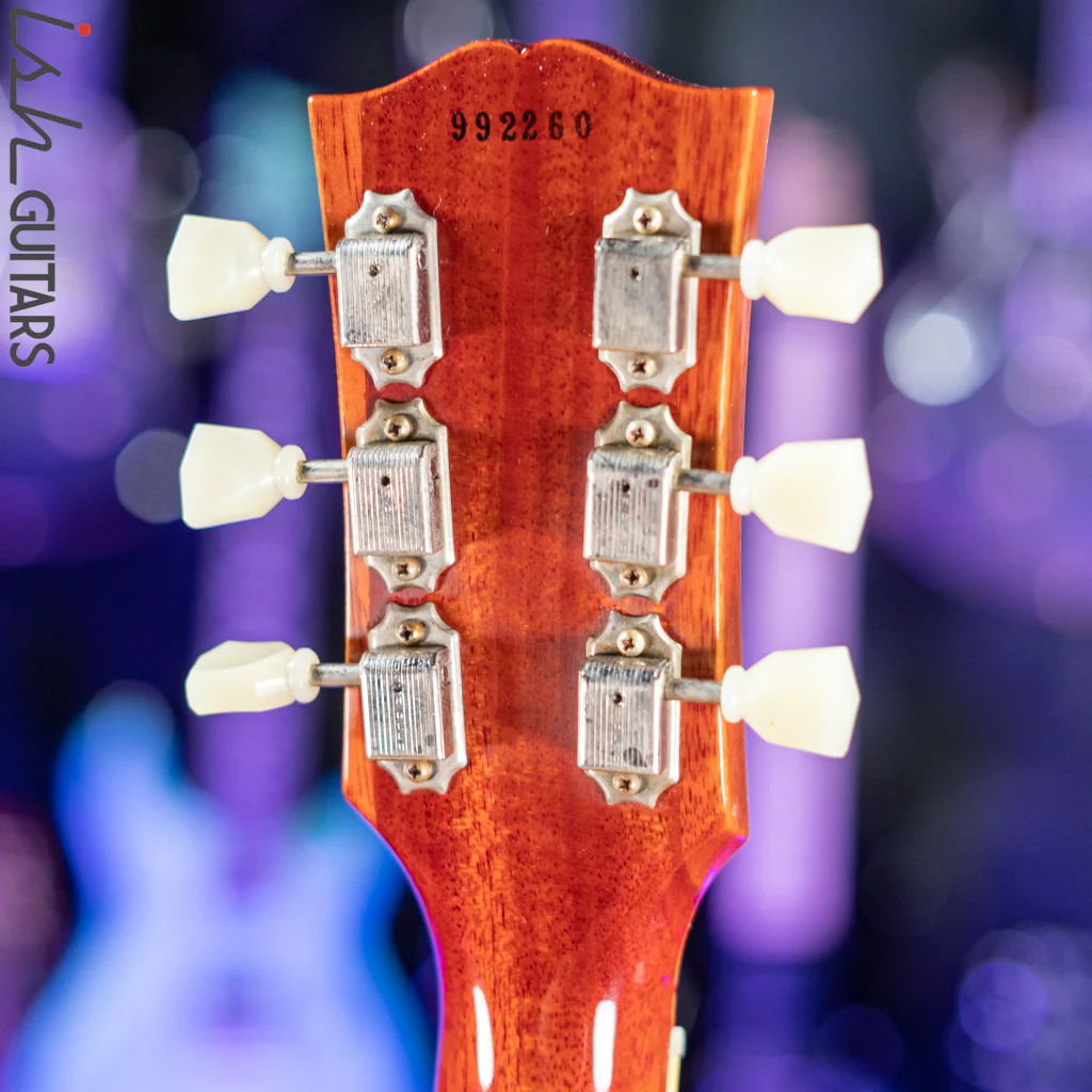 2019 Gibson Custom 60th Anniversary Les Paul '59 Reissue Cherry Sunburst - Image 11