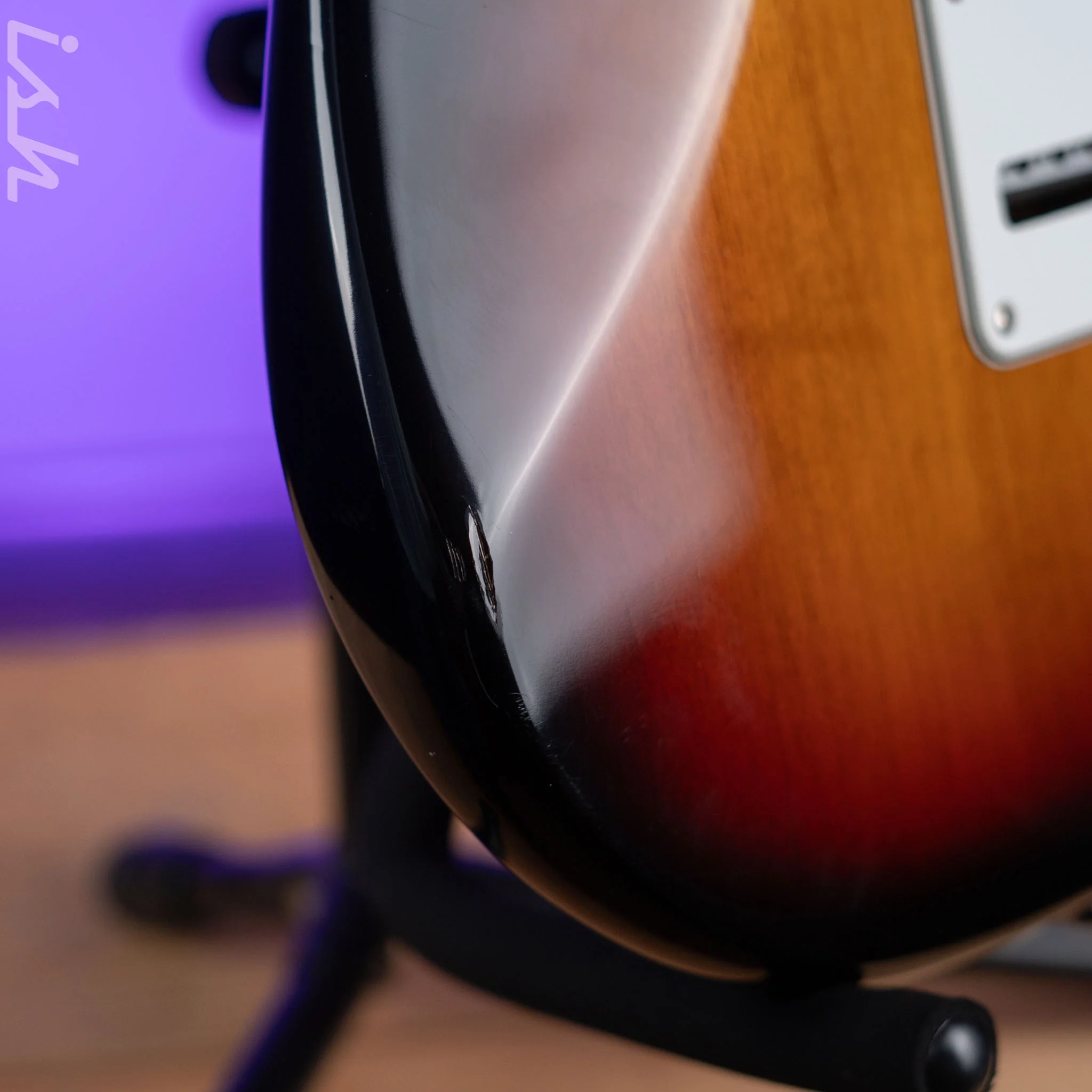 1999 Lefty Fender American Standard Strat Sunburst - Image 16